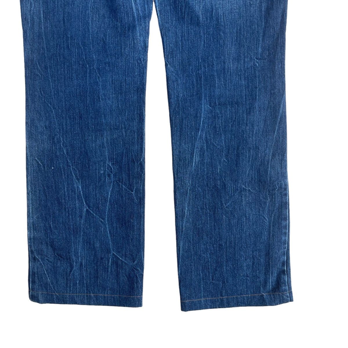 Japanese Brand Cloud 72 Skull Embroidered Jeans Size US 35 - 17 Thumbnail