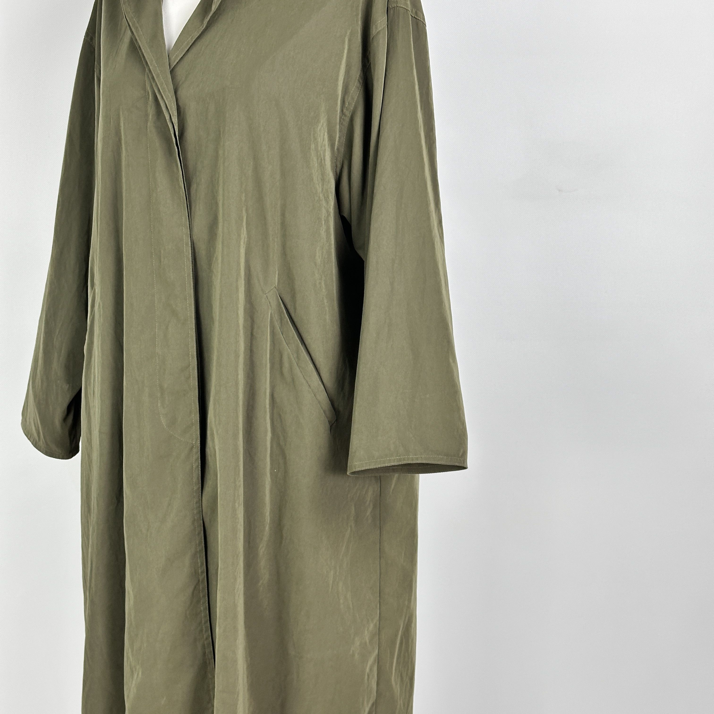 Max Mara Trench Max Mara Over Drappeggiato – 38 IT Size XS / US 0-2 / IT 36-38 - 3 Thumbnail