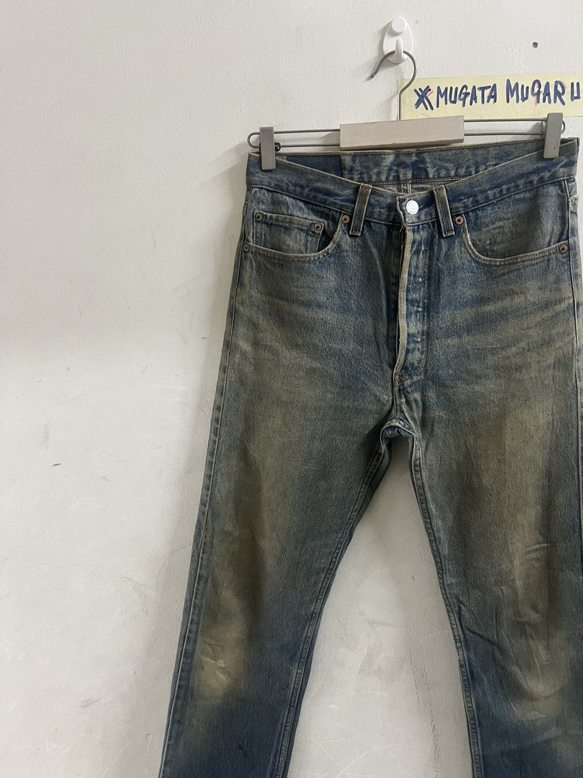 Japanese Brand × Levi's Vintage Clothing RUSTY‼️VINTAGE 501 RUSTY DENIM PANT KURT COBAIN Size US 30 / EU 46 - 3 Thumbnail