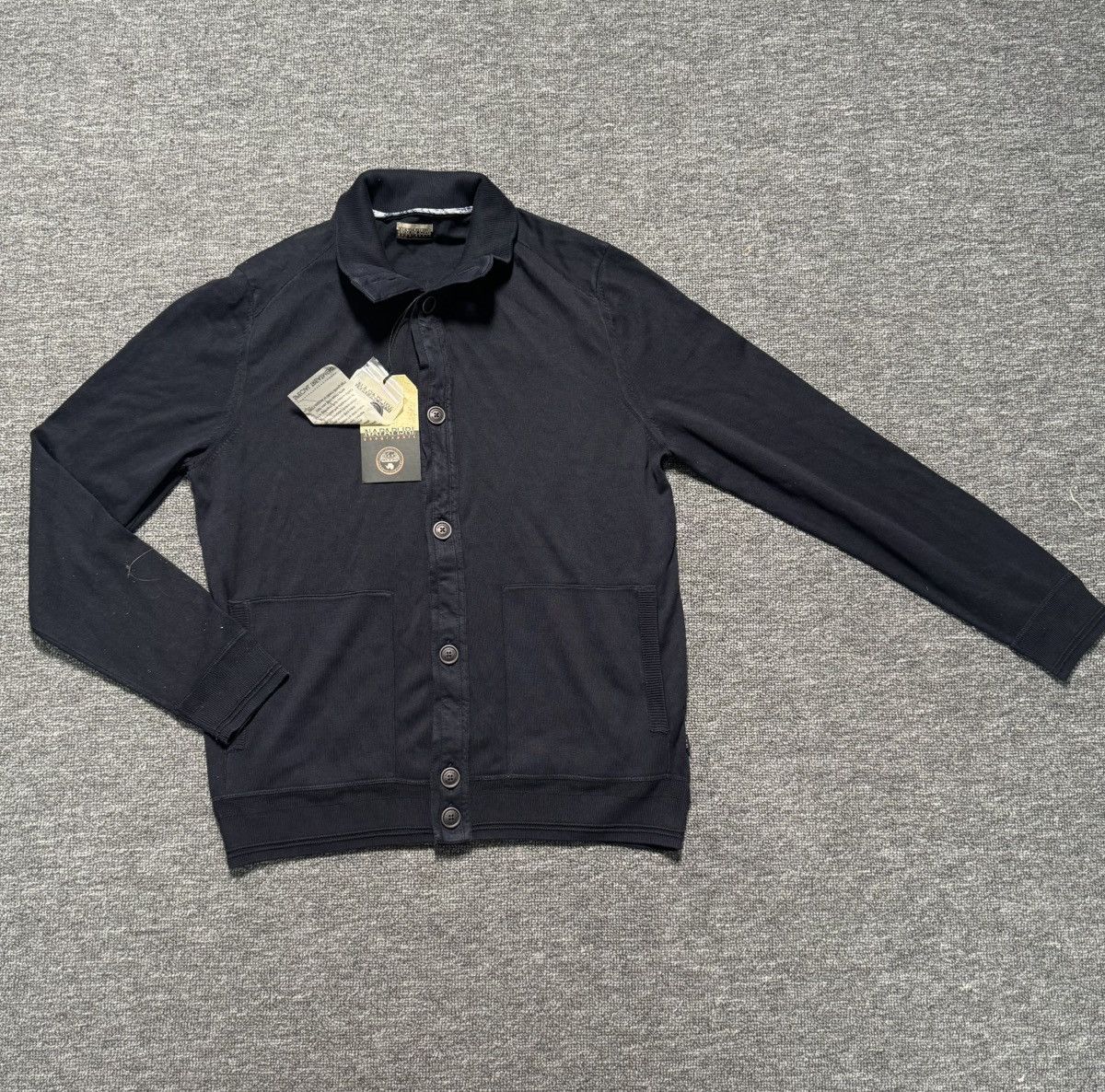 Napapijri Napapijri Geographic Button Down Cardigan Men's M NWT Size US M / EU 48-50 / 2 - 1 Thumbnail