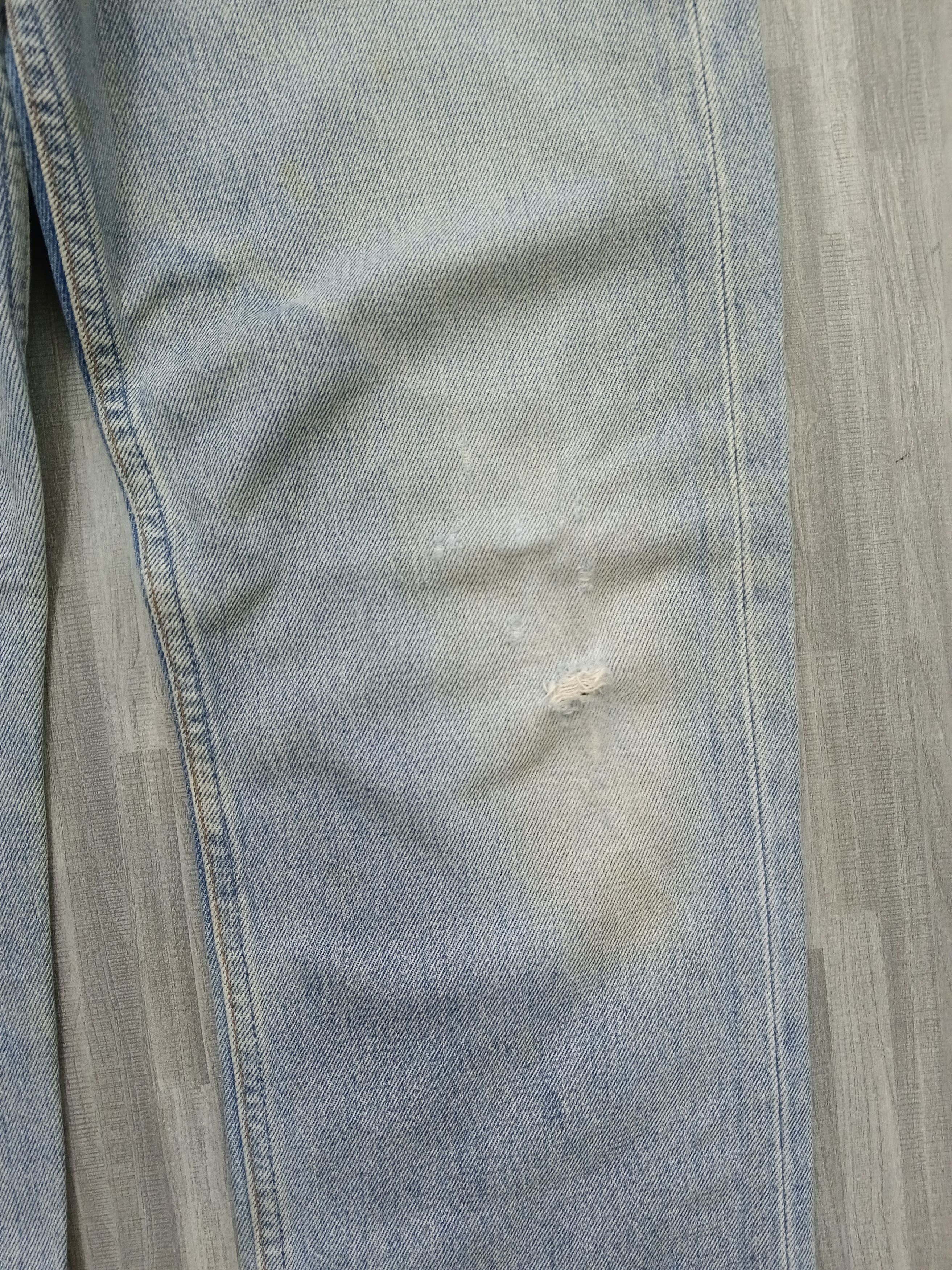 Levi's Vintage Clothing × Vintage SICK DISTRESSED LEVIS 501 90s DENIM PANTS Size US 30 / EU 46 - 7 Thumbnail