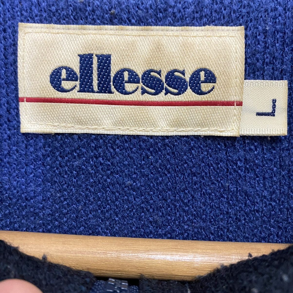 Ellesse Vintage 90’s Ellesse Small Logo Spellout Halfzip Sweatshirt Size US L / EU 52-54 / 3 - 10 Thumbnail