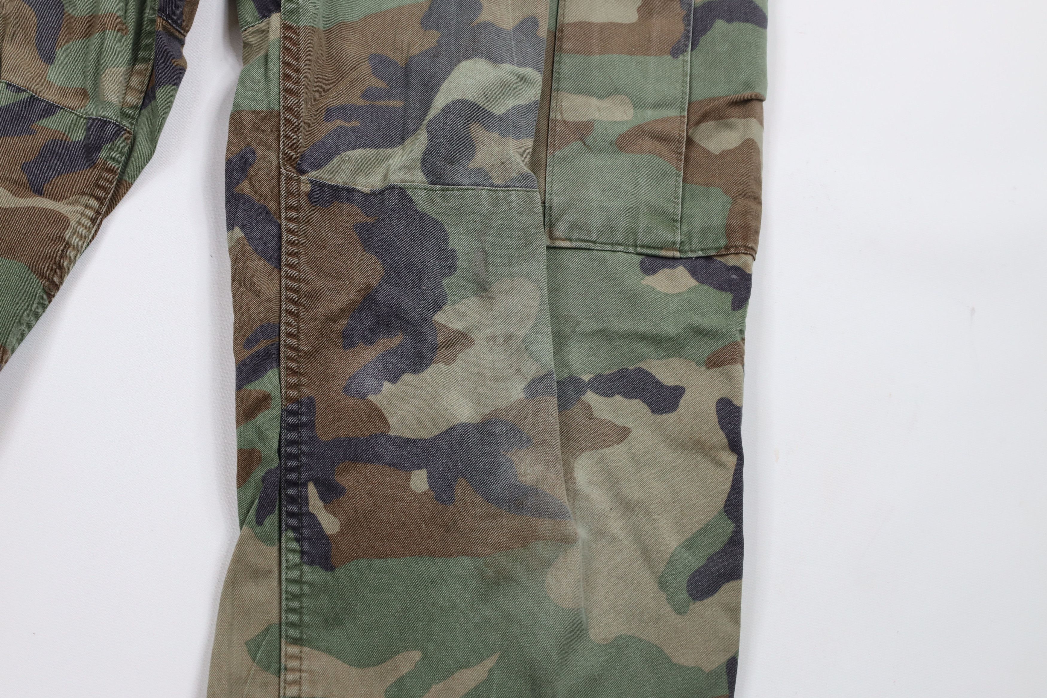 Vintage Vintage 90s Woodland Camouflage Combat Cargo Pants USA Size US 34 / EU 50 - 6 Thumbnail