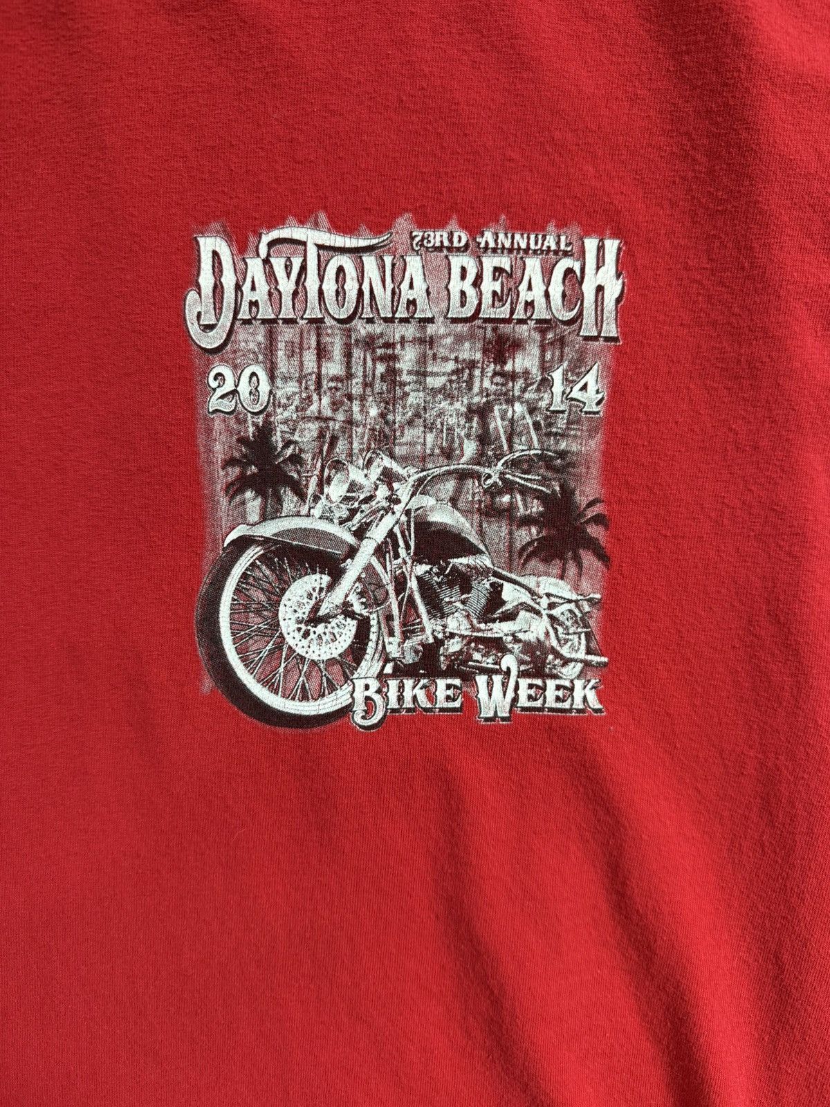 Other Daytona Beach Bike Week 2014 Motorcycle Shirt Size US XXL / EU 58 / 5 - 6 Thumbnail