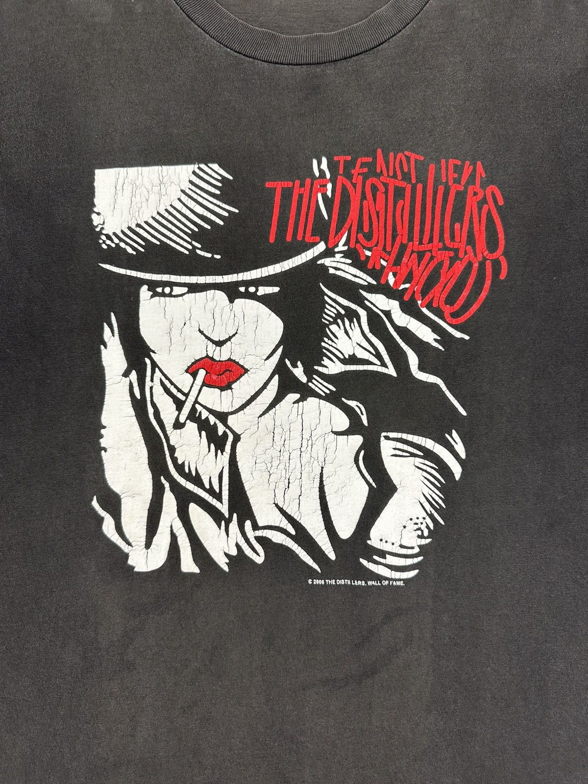 Vintage Rare🔥Vintage Bootleg The Distillers Band Faded Shirt Size US L / EU 52-54 / 3 - 3 Thumbnail