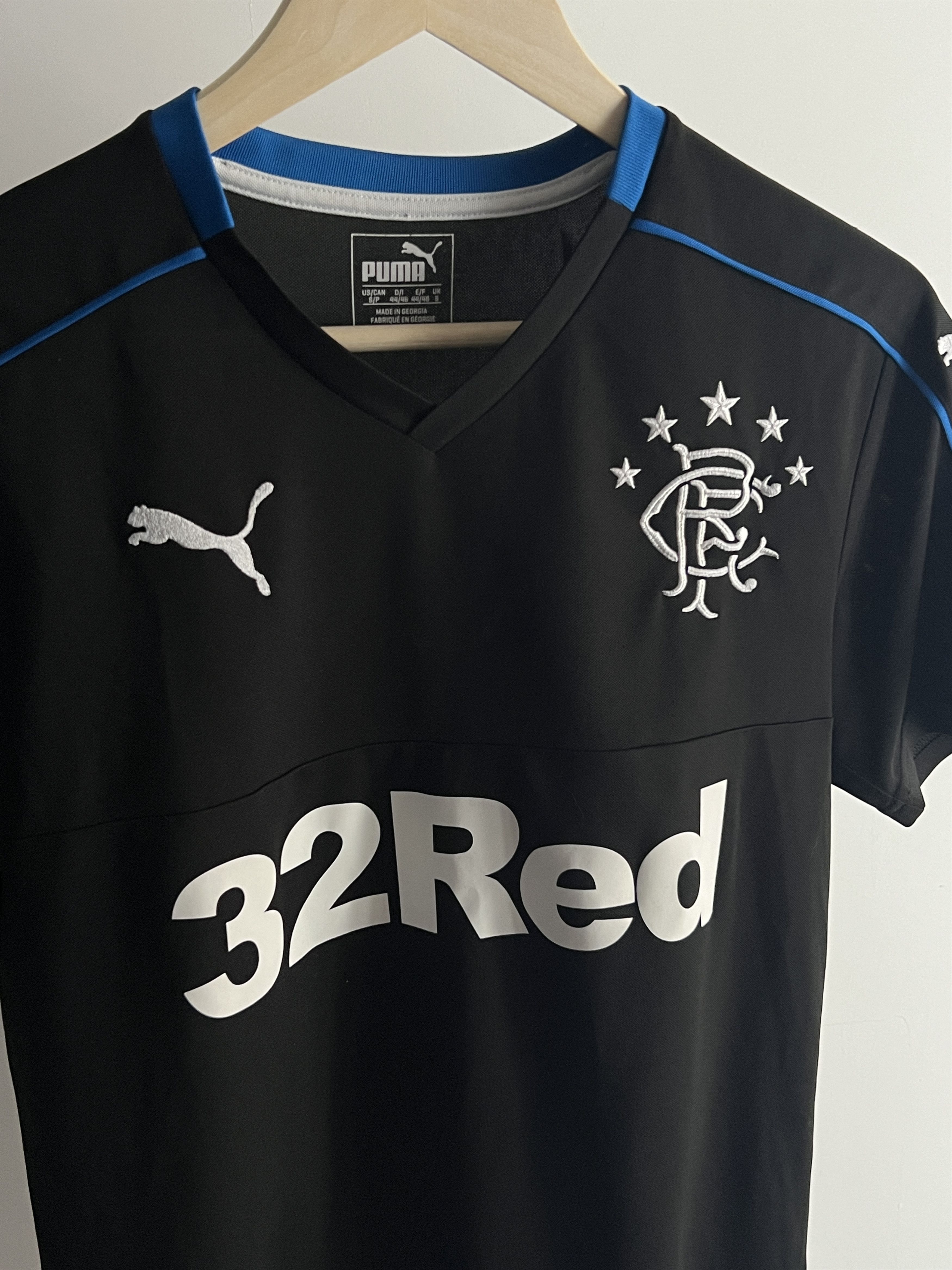 Puma × Vintage Soccer Jersey Rangers F.C Glasgow Football Size US S / EU 44-46 / 1 - 3 Thumbnail