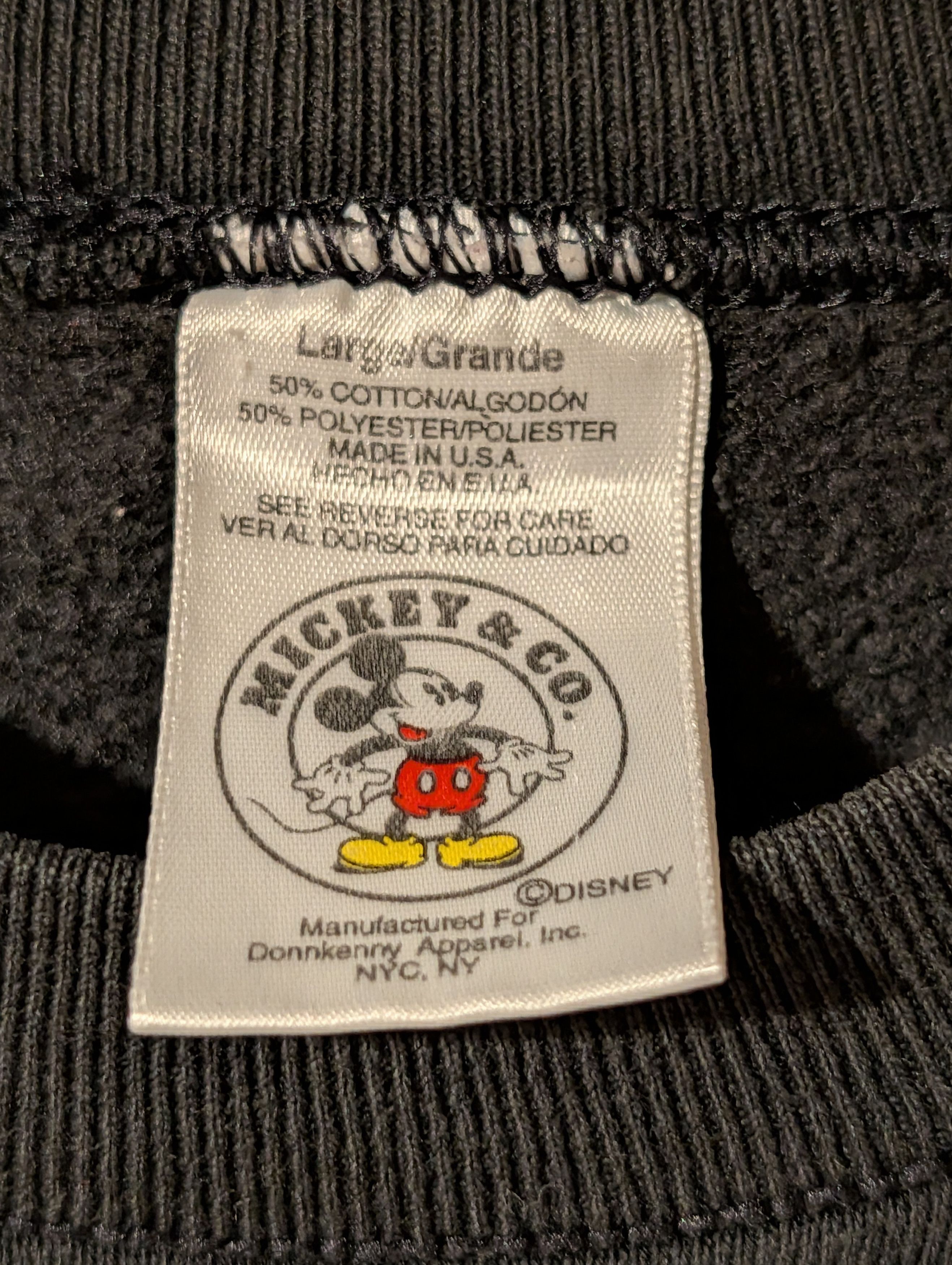 Mickey Mouse Vtg 90s Disney Mickey & Co Embroidered Crewneck Sweatshirt Size US L / EU 52-54 / 3 - 3 Thumbnail
