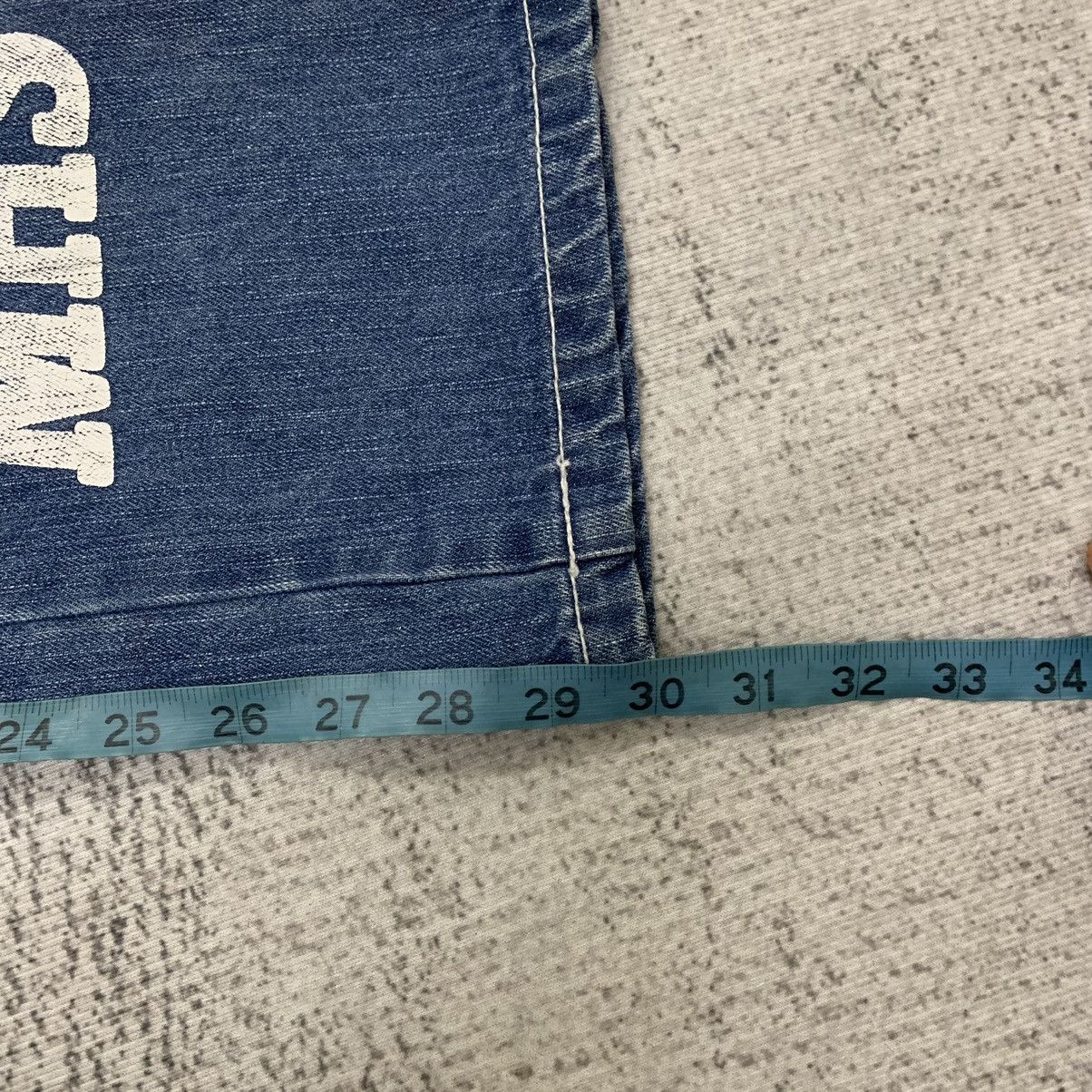 Japanese Brand × Vintage Blue Moon Blue Distressed Jeans Size US 29 - 17 Thumbnail