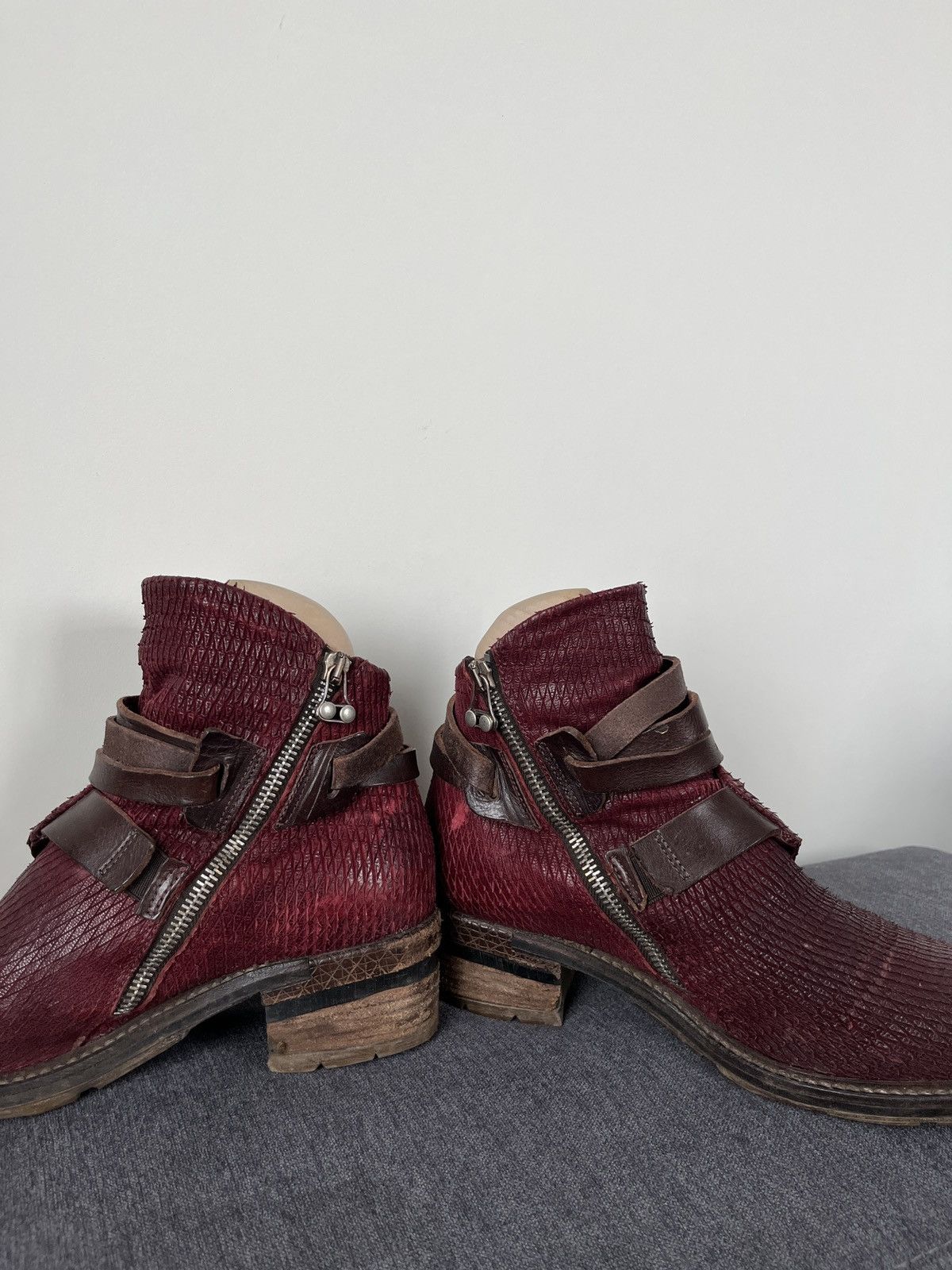 A.S.98 A.S. 98 Airstep Avant Garde Red Boots Size US 9 / IT 39 - 12 Thumbnail