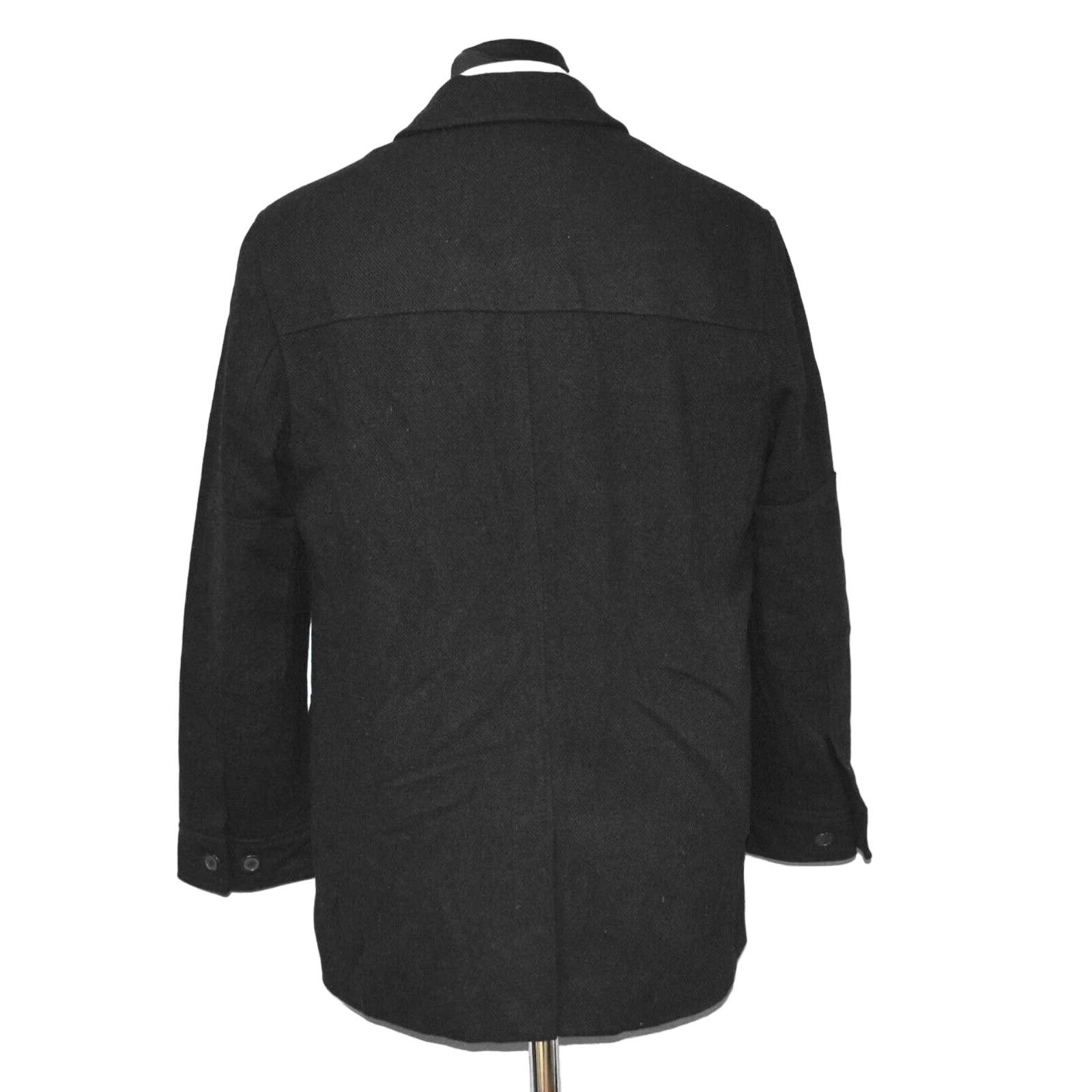 Joseph Abboud C2 NWT JOSEPH ABBOUD Charcoal Wool Sailer Pea Coat Jacket M Size US M / EU 48-50 / 2 - 3 Thumbnail