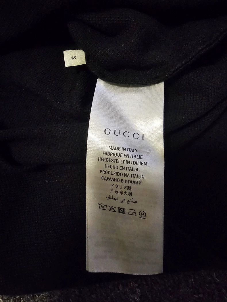 Gucci Gucci Black polo shirt 2503-Nextarrow Size US S / EU 44-46 / 1 - 5 Thumbnail