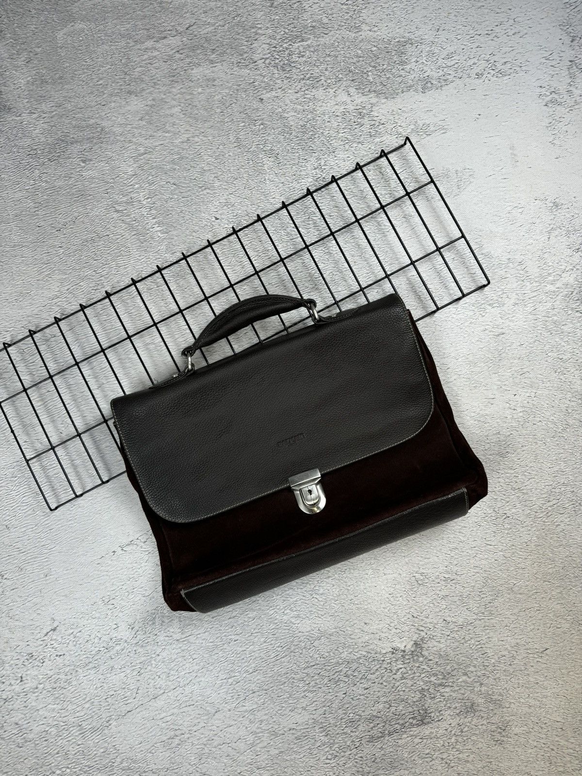 Balmain × Pierre Balmain × Vintage Pierre Balmain Paris Leather Business Bag Vintage Oldmoney Size ONE SIZE - 1 Thumbnail
