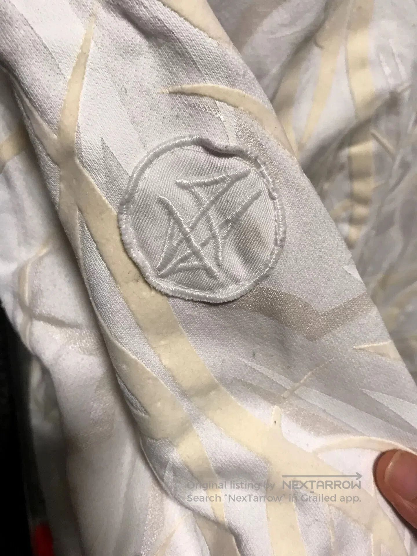 CLOT clot white thorn jacket size M. Size US M / EU 48-50 / 2 - 2 Thumbnail