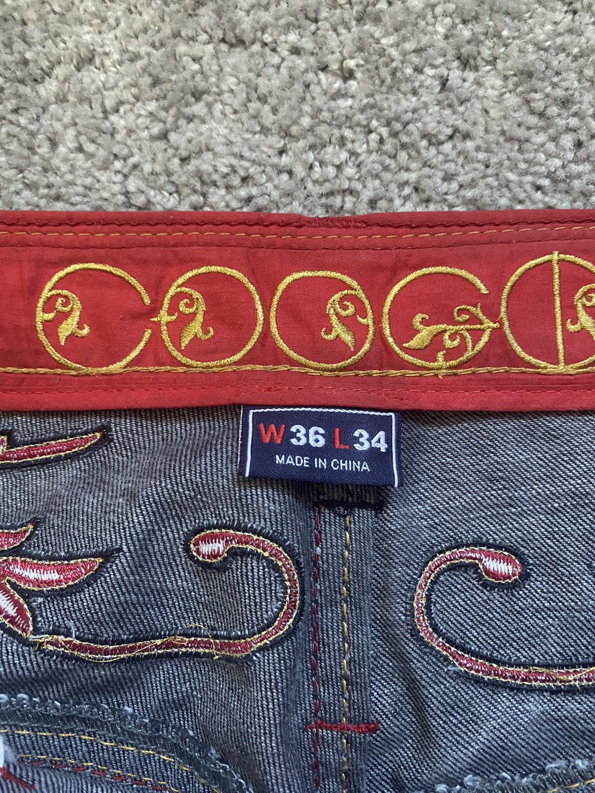 Coogi × Vintage Vintage Y2K Coogi Jeans Size US 36 / EU 52 - 9 Thumbnail