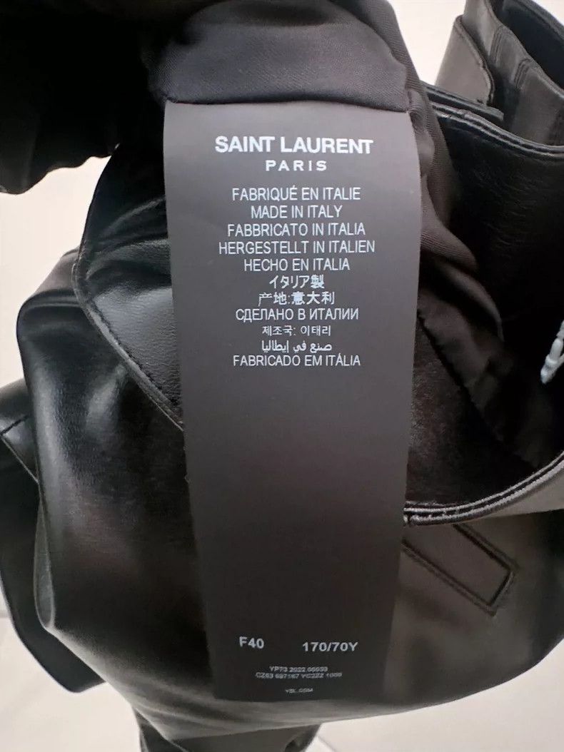 Saint Laurent Paris Saint Laurent Paris Black lambskin shorts 2505-Nextarrow Size 39" - 3 Thumbnail