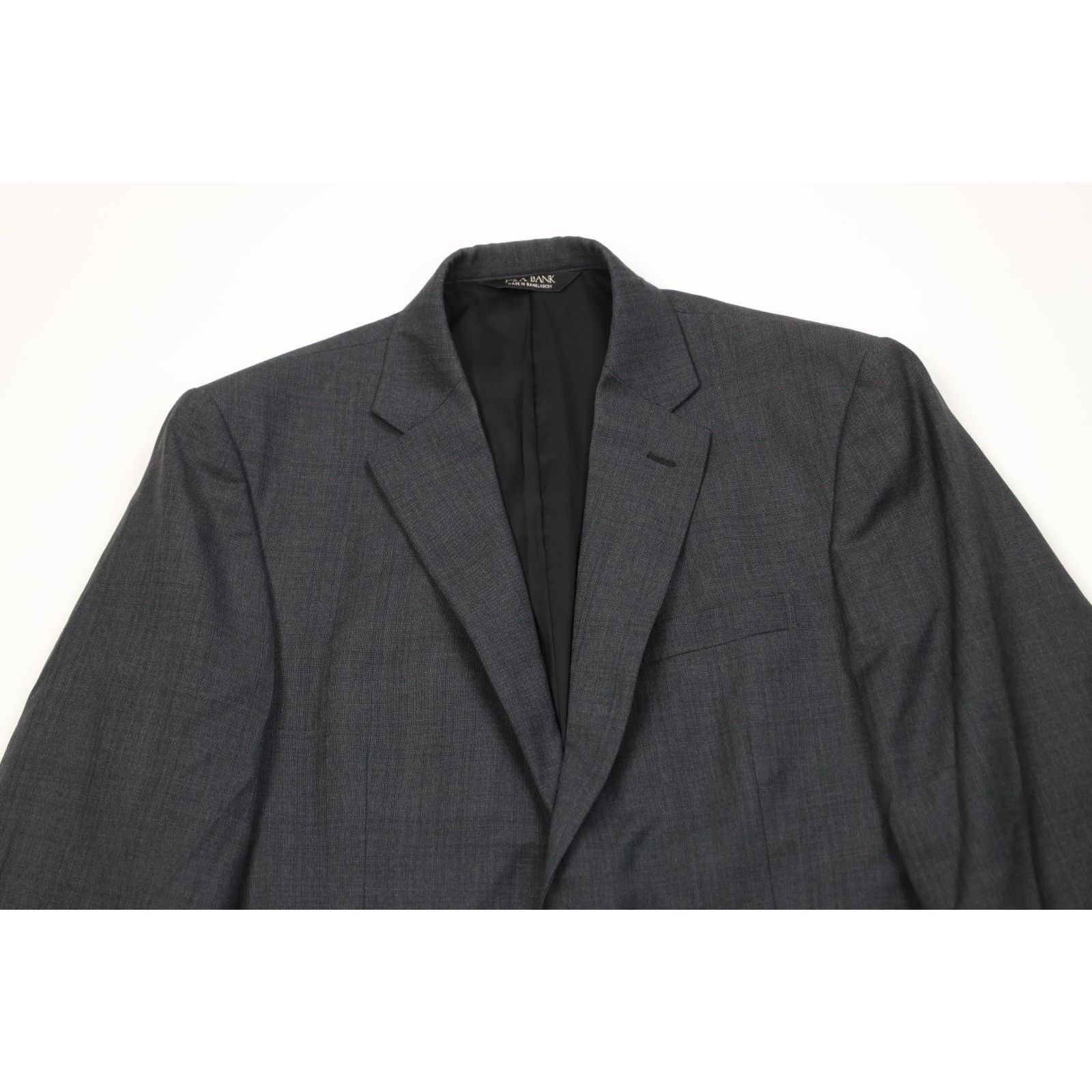Jos. A. Bank Jos A Bank 2 Piece Wool Knit Suit Wedding Gray Size 40R - 3 Thumbnail