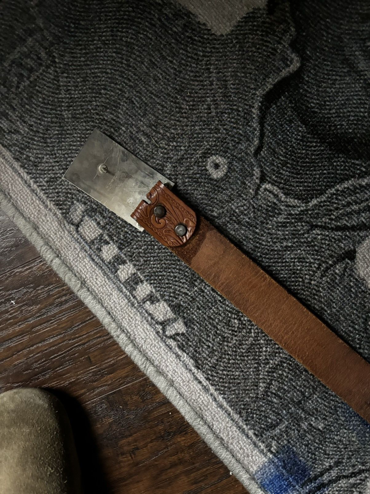 Vintage NEW MEXICO VINTAGE BELT Size 30 - 5 Thumbnail