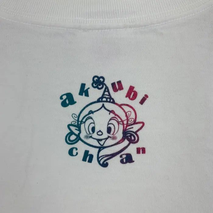 Vintage ANIME AKUBI CHAN Hakushon Daimaou Yobarete Tobidete T Shirt Size XS / US 0-2 / IT 36-38 - 5 Thumbnail