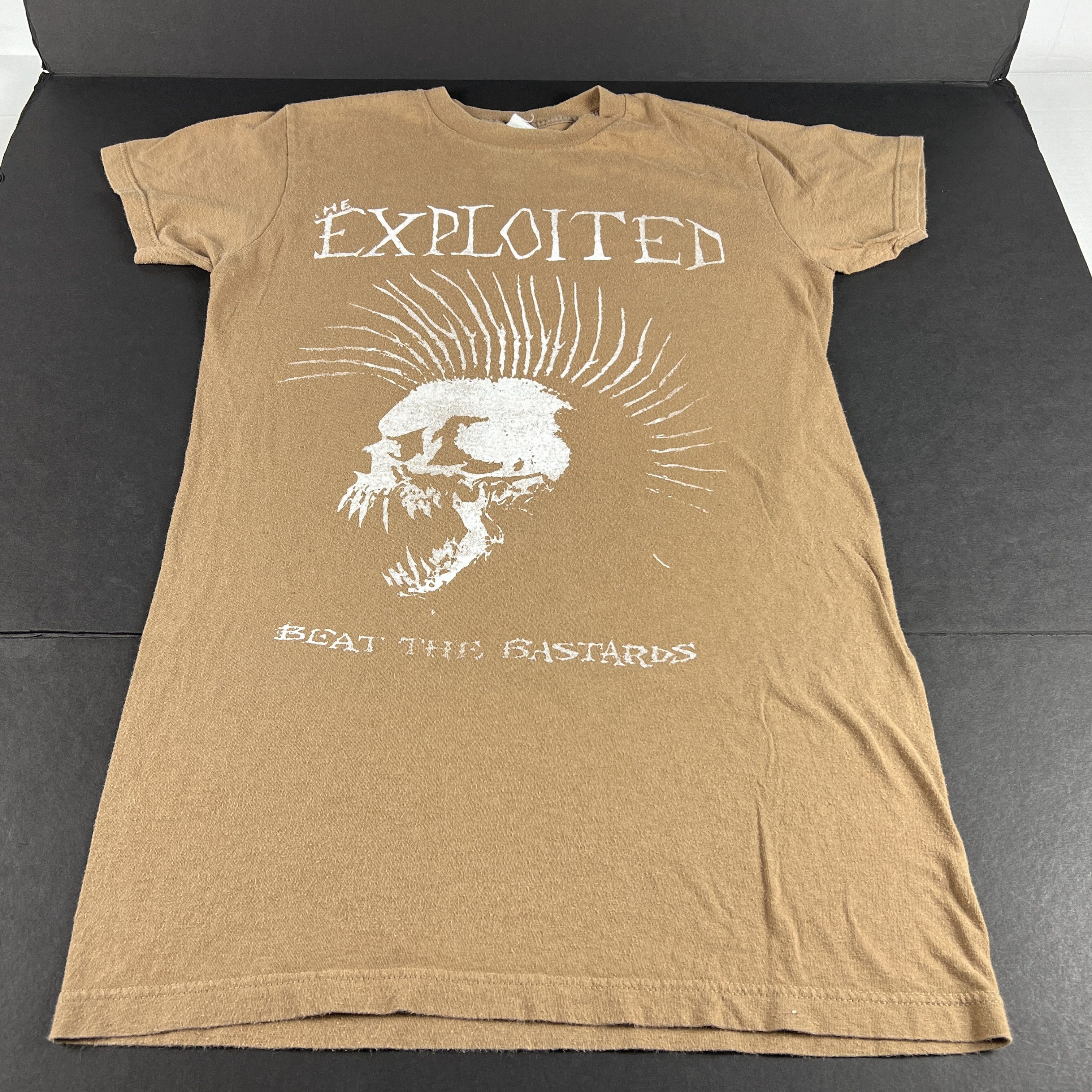 Band Tees The Exploited Punk Band Shirt Faded Beat The Bastards Tee |  Grailed