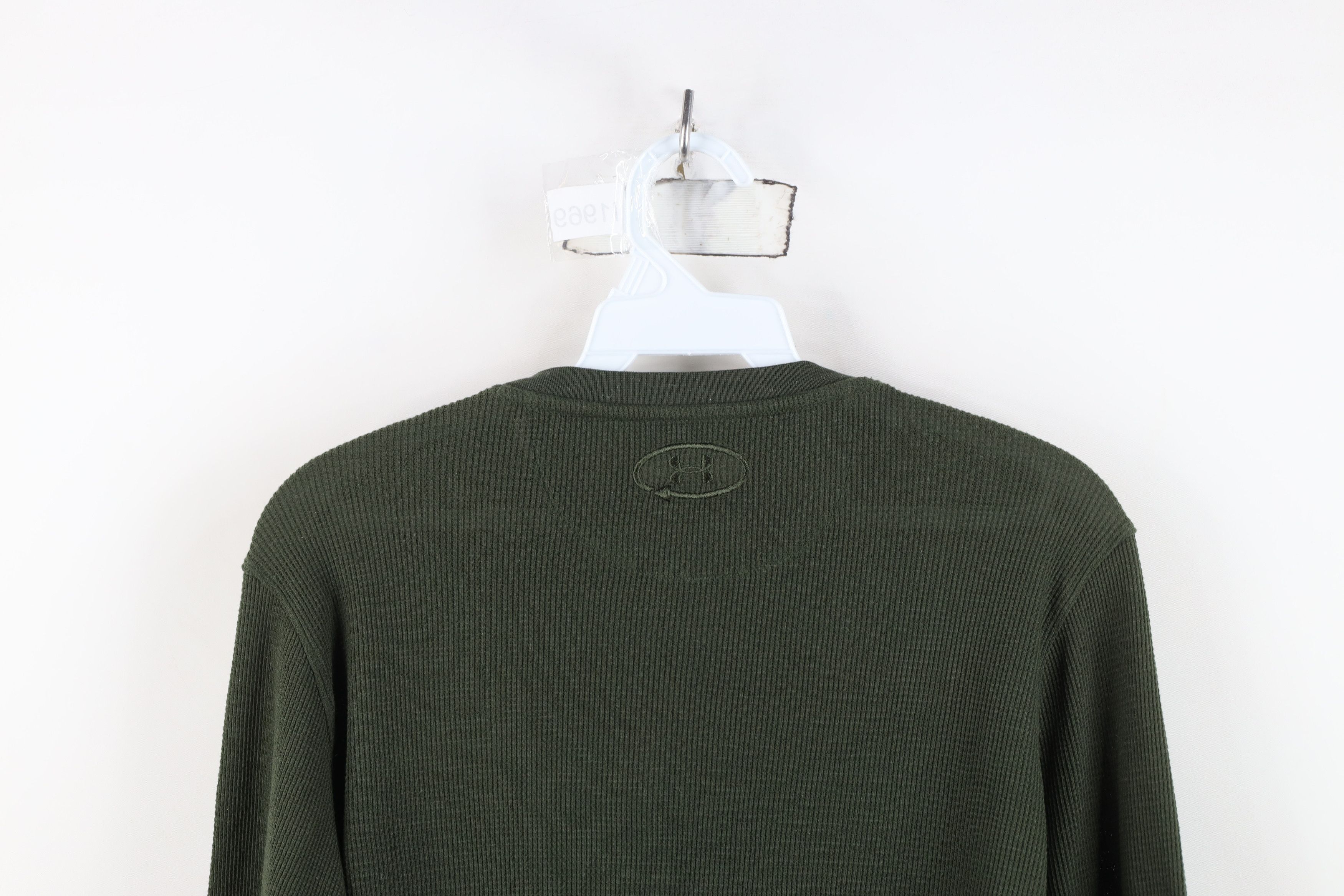 Under Armour Under Armour Thermal Waffle Knit Long Sleeve Henley T-Shirt Size US M / EU 48-50 / 2 - 11 Thumbnail