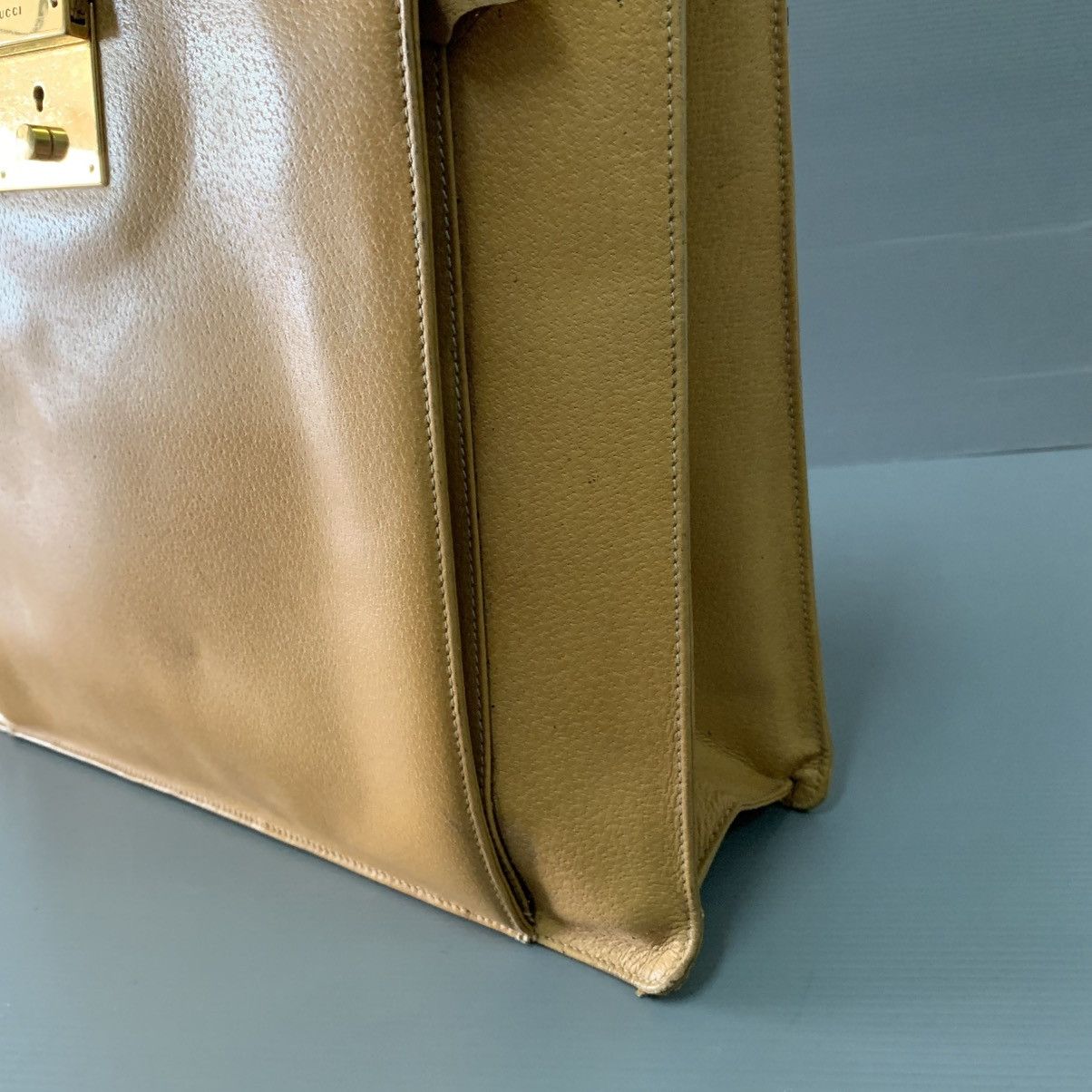 Gucci Gucci Leather Vintagr Document Bag Size ONE SIZE - 8 Thumbnail