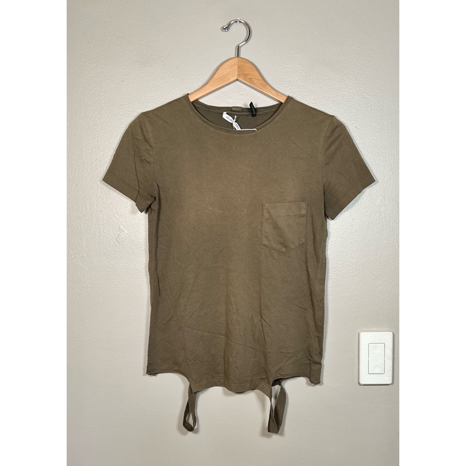Helmut Lang NWOT Helmut Lang Bondage Tshirt size XS Size XS / US 0-2 / IT 36-38 - 1 Thumbnail