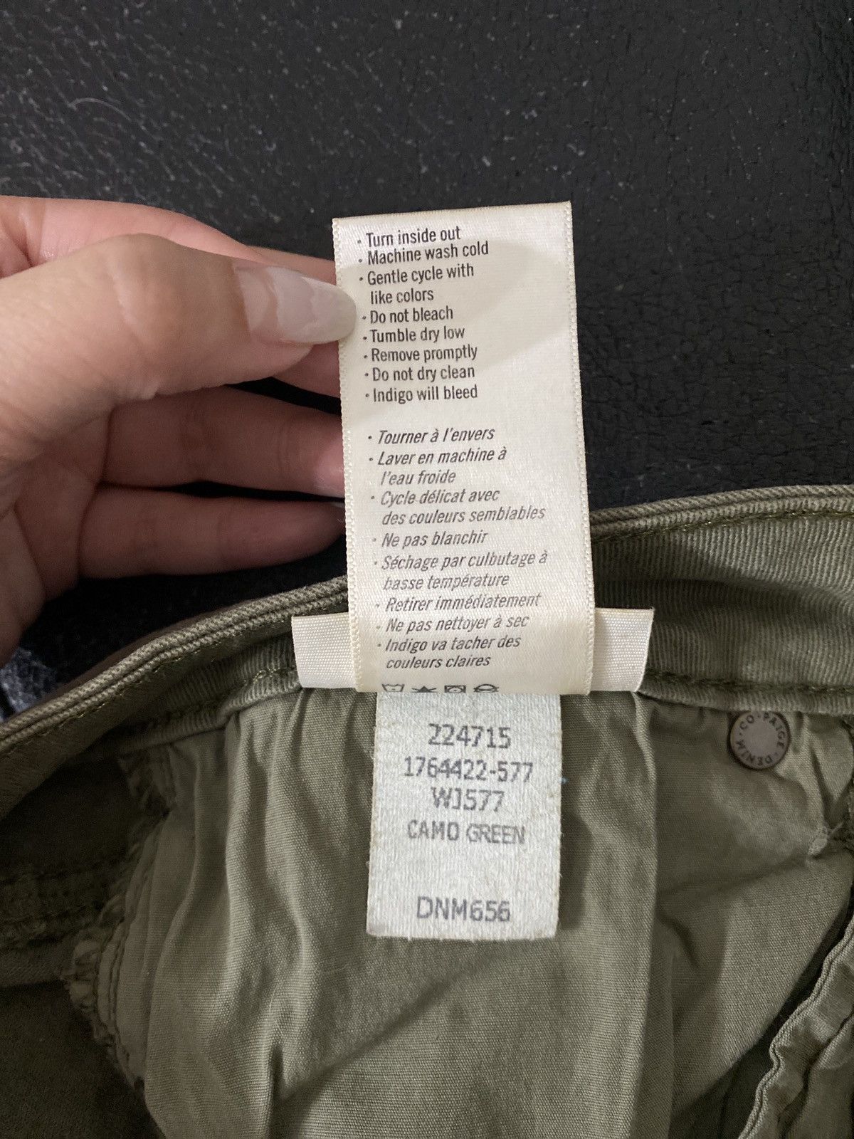 Paige PAIGE Verdugo Ankle in Camo Green Size 28" / US 6 / IT 42 - 5 Thumbnail