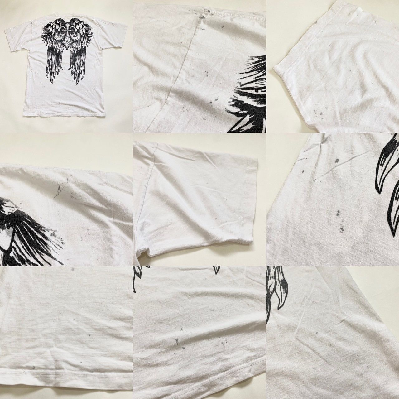 Affliction × Ed Hardy !3For$100 Ship! Crazy Y2K Wing Graphic Tee Size US XXL / EU 58 / 5 - 7 Thumbnail