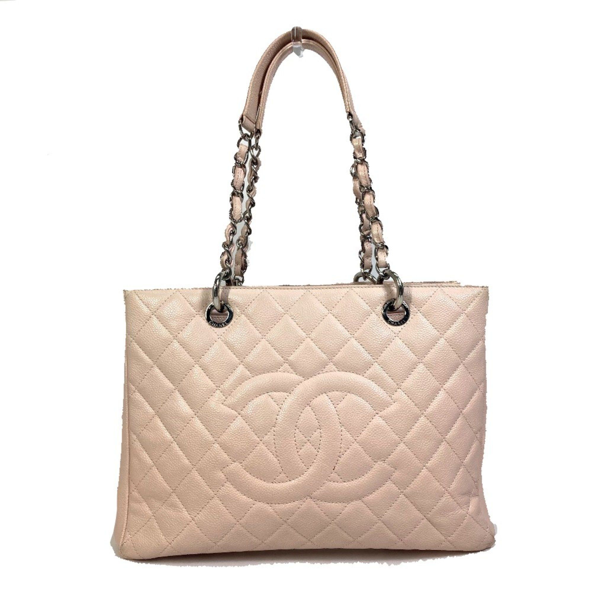 Chanel Chanel A50995 CC Mark Bag Chain GST Shoulder Bag Tote Bag pink SilverHardware Size ONE SIZE - 1 Thumbnail