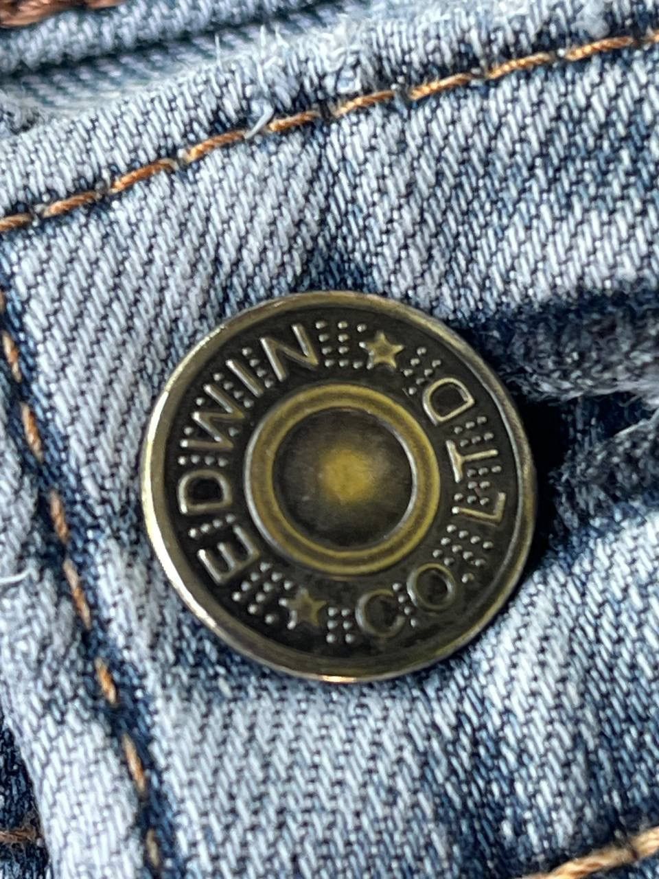 Edwin VINTAGE EDWIN MADE IN JAPAN RARE FADED STYLE Size US 34 / EU 50 - 8 Thumbnail