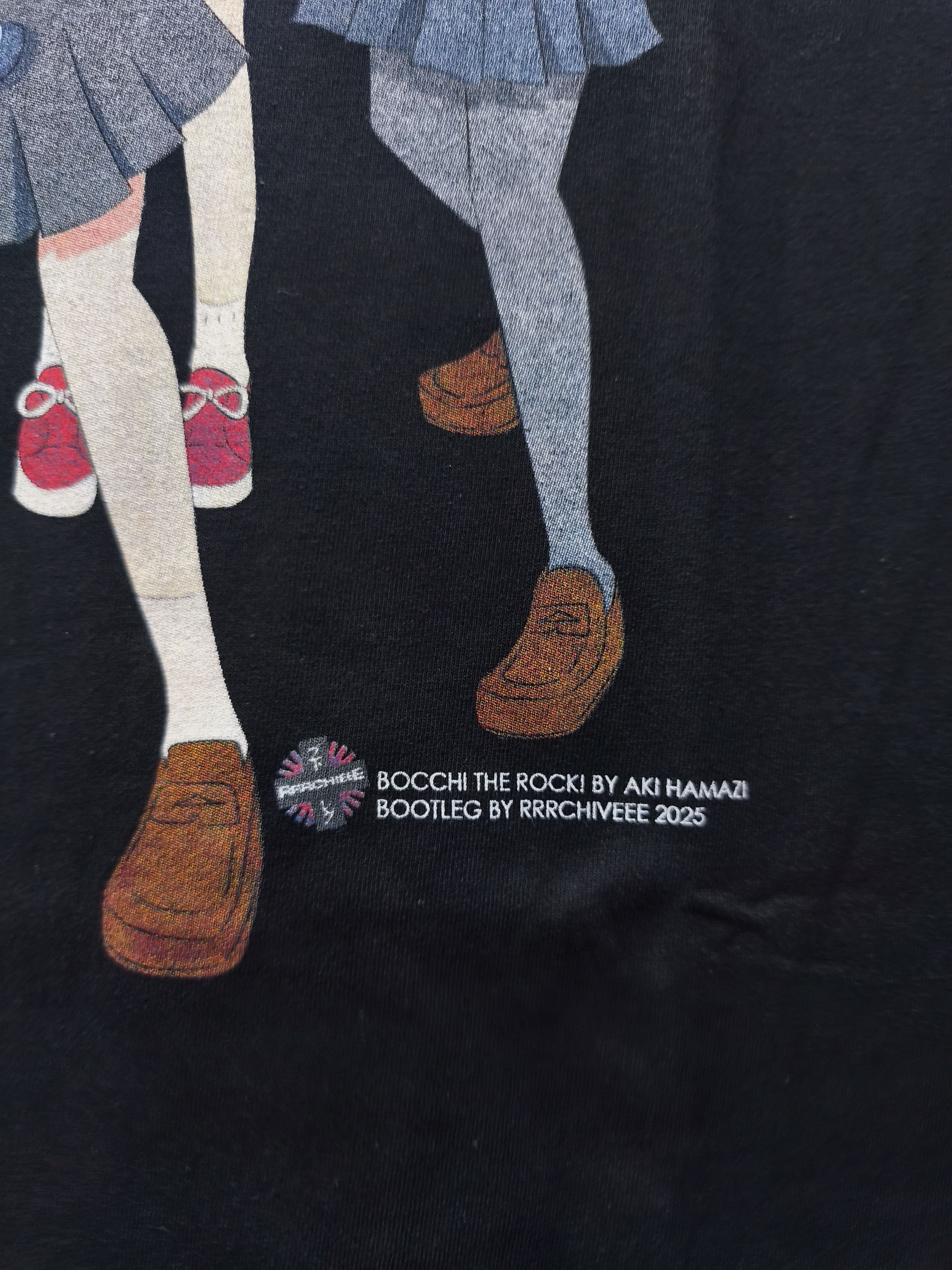 Anime Bocchi The Rock Weezer T-shirt Size US XL / EU 56 / 4 - 6 Thumbnail