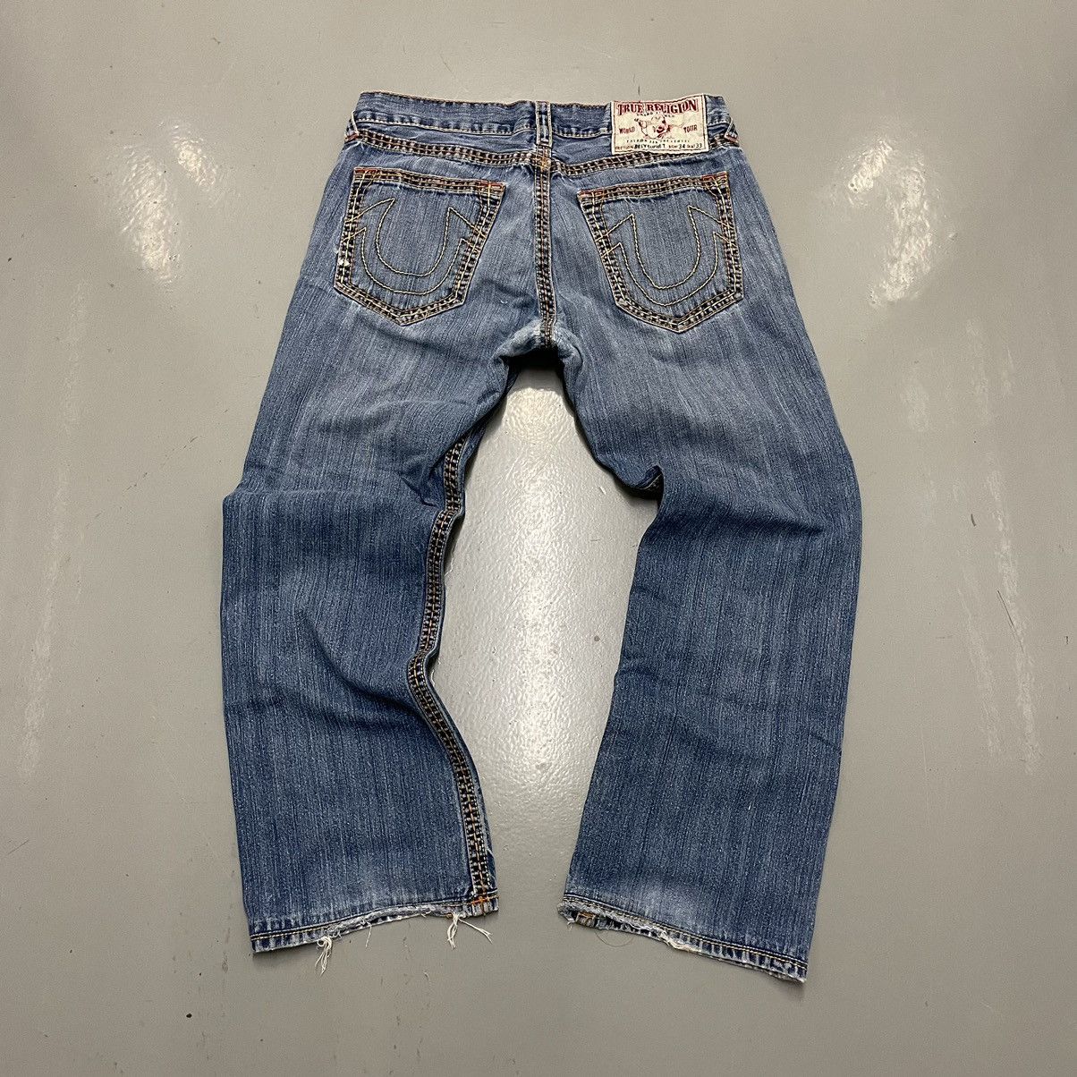 True Religion Crazy Vintage Baggy True Religion Skater Jeans | Grailed