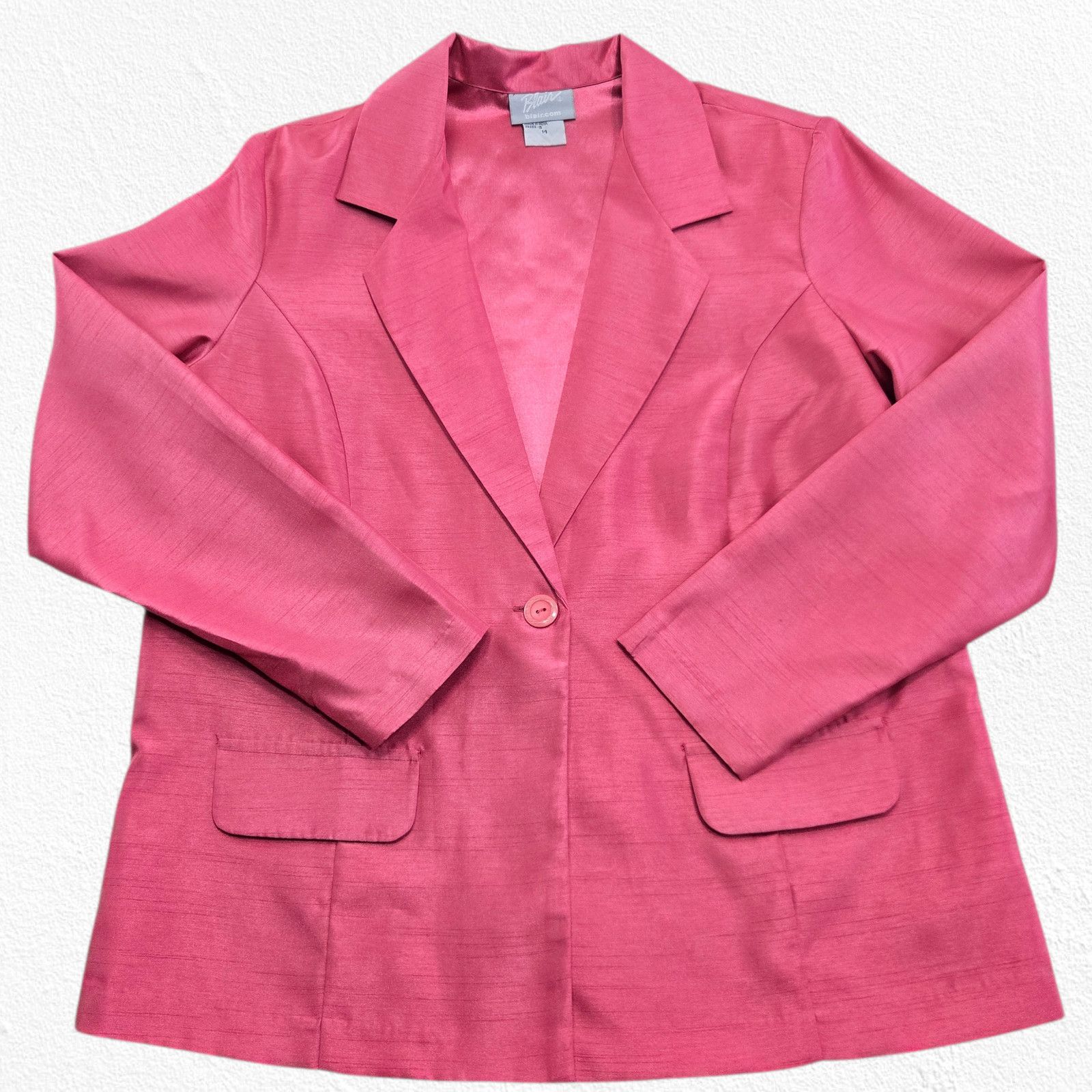Other Blair Y2K Office Chic Pink Blazer Set Size 14 Size XL / US 12-14 / IT 48-50 - 3 Thumbnail