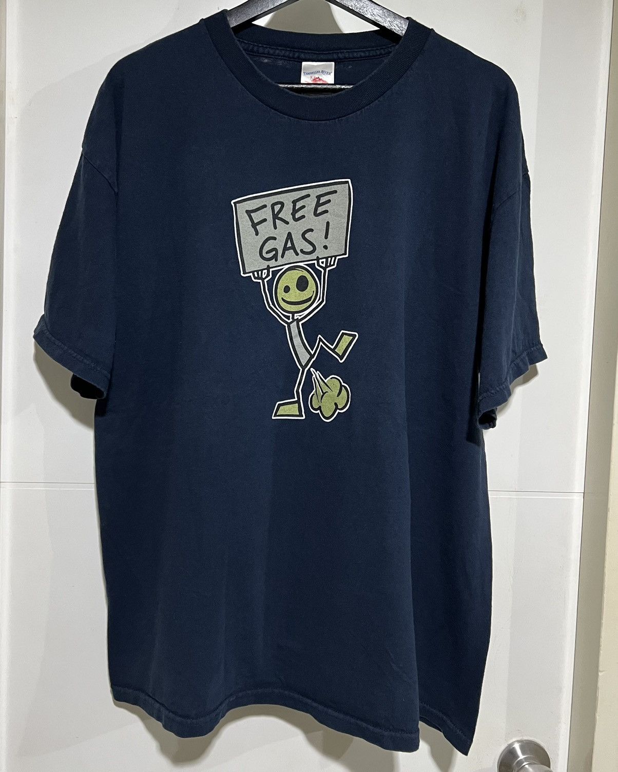 Vintage Vintage Free Gas Tees Size US XL / EU 56 / 4 - 4 Thumbnail