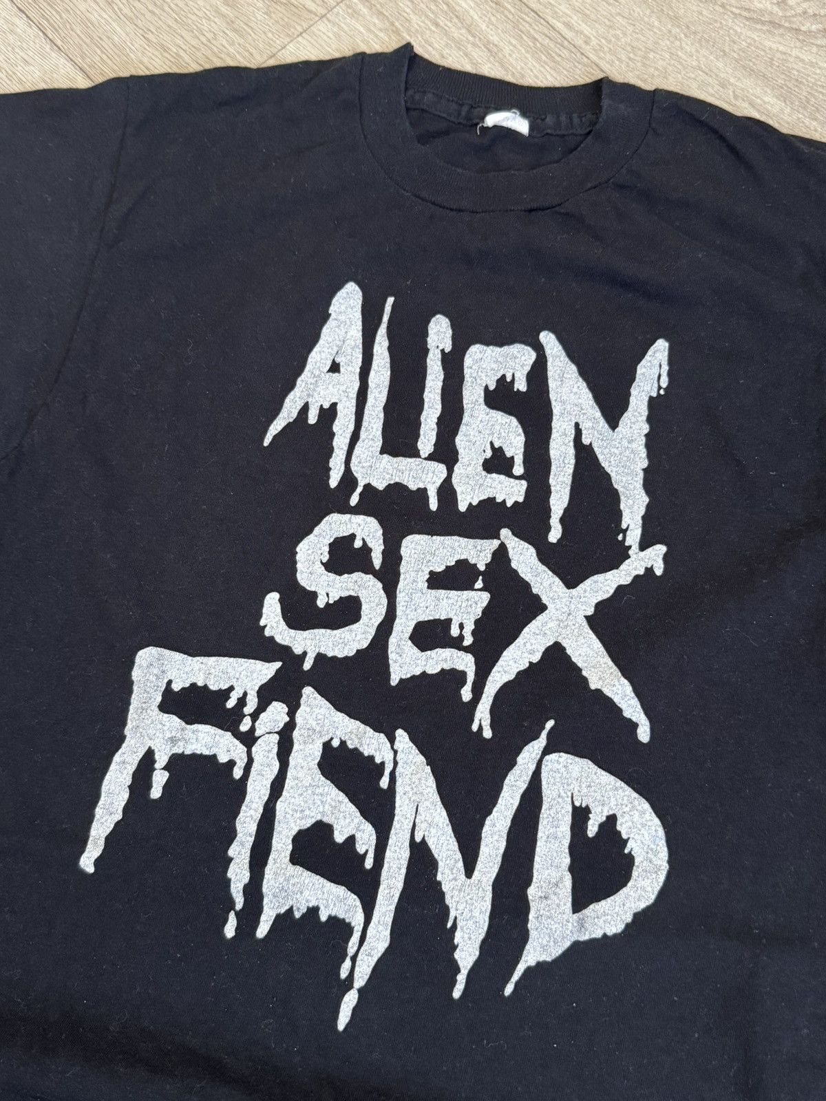 Band Tees × Vintage 🔷Vintage Alien Sex Fiend T-shirt 90s🔷 Size US S / EU 44-46 / 1 - 3 Thumbnail