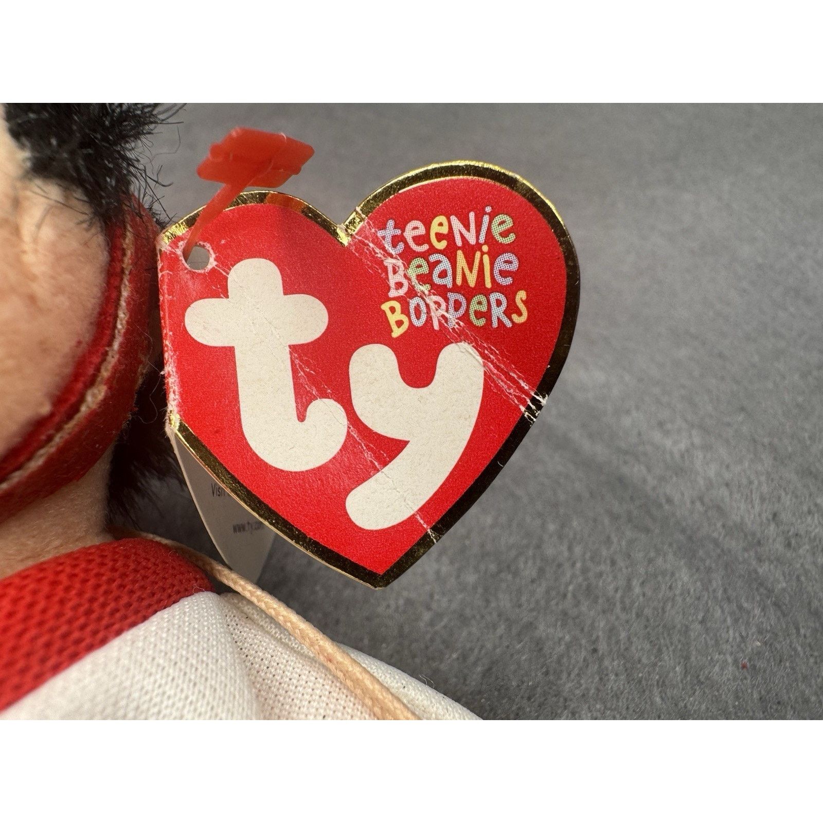 0 Ty Beanie Baby 'Hat-Trick Hunter' Plush Hockey Player Canada Size ONE SIZE - 17 Thumbnail