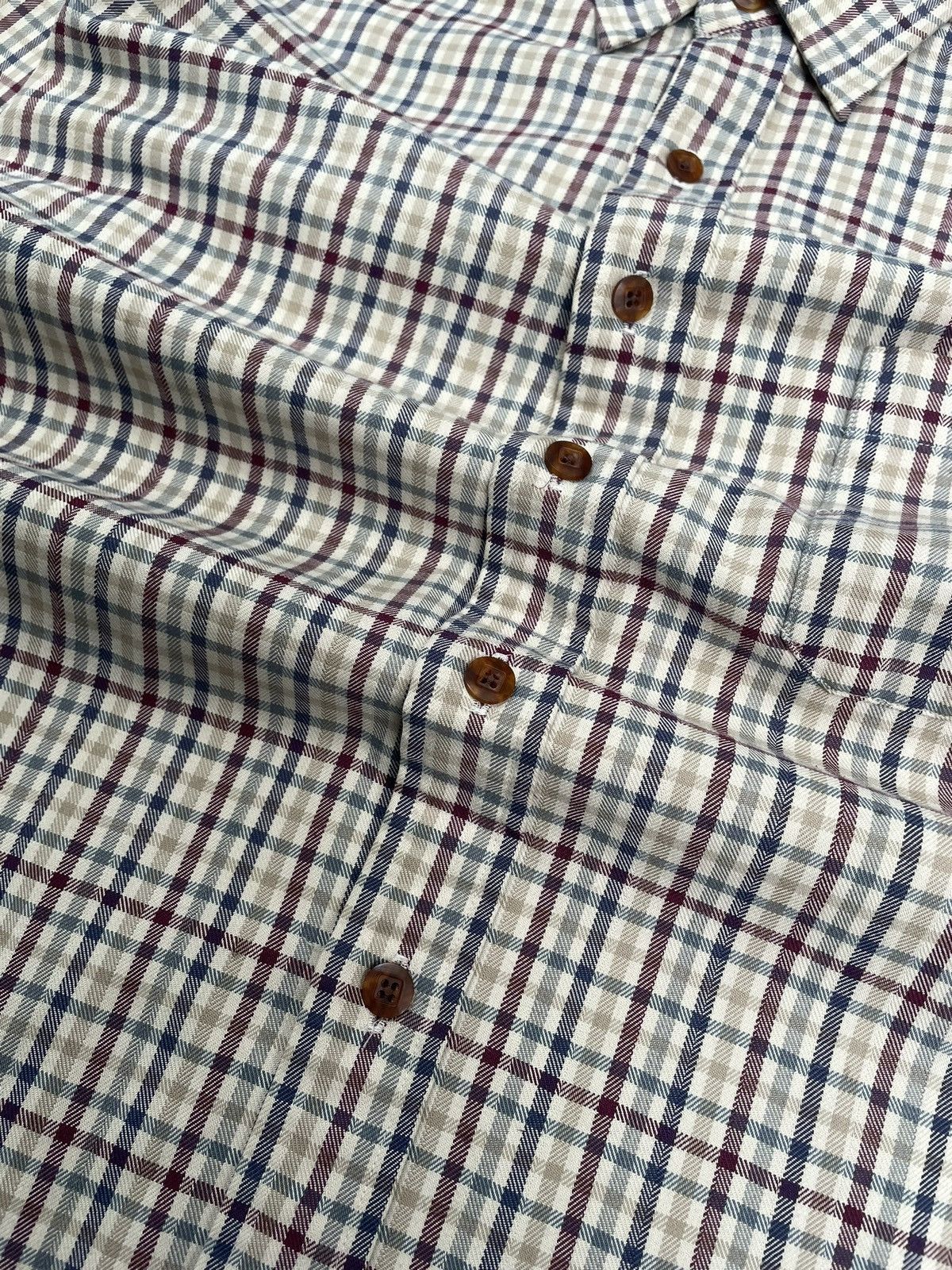 L.L. Bean × Vintage Vintage L.L.Bean Plaid Button Up Size US S / EU 44-46 / 1 - 5 Thumbnail