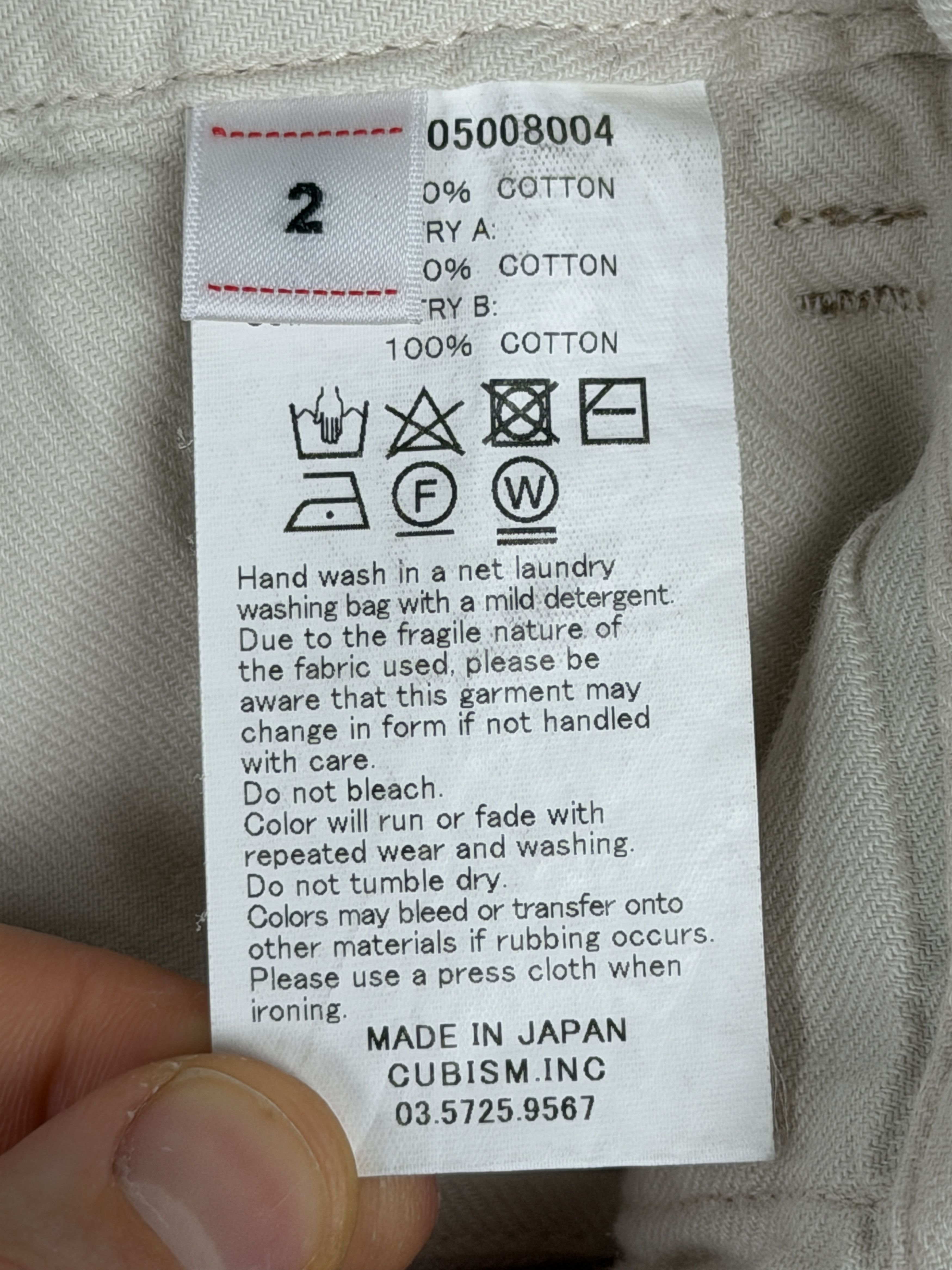 Visvim FW21 Chino Pants HW Taper Size US 32 / EU 48 - 8 Thumbnail