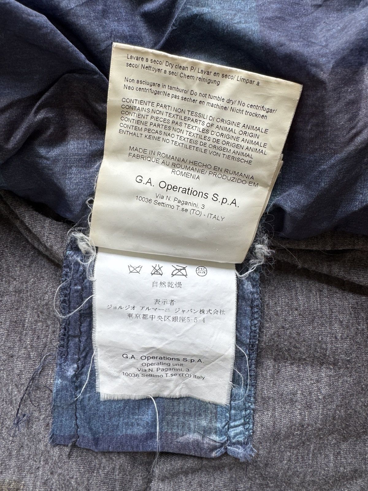 Giorgio Armani VERY RARE JACKET GIORGIO ARMANI COLLEZIONI GOOSE DOWN PUFFER Size US L / EU 52-54 / 3 - 7 Thumbnail