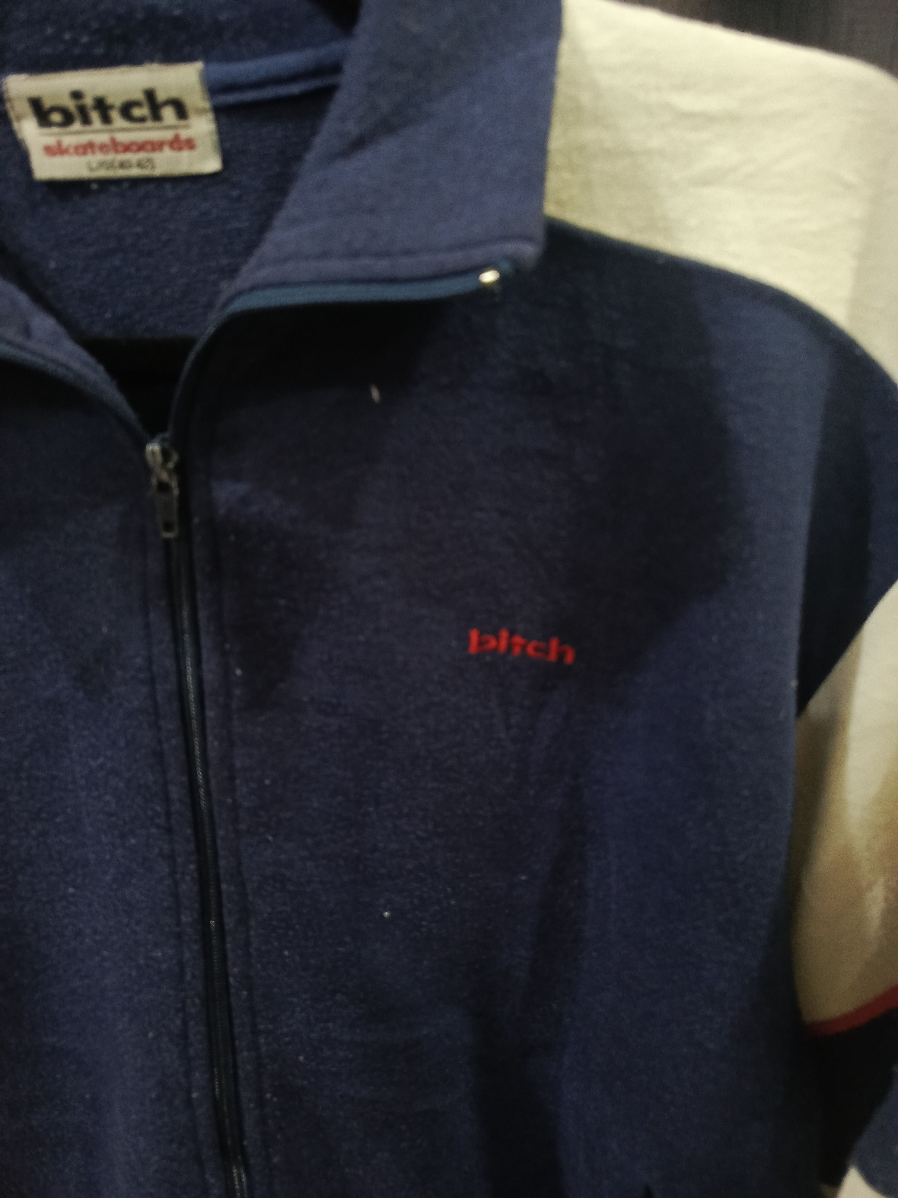 Vintage Bitch Skateboards full-zip track jacket Size US M / EU 48-50 / 2 - 8 Thumbnail