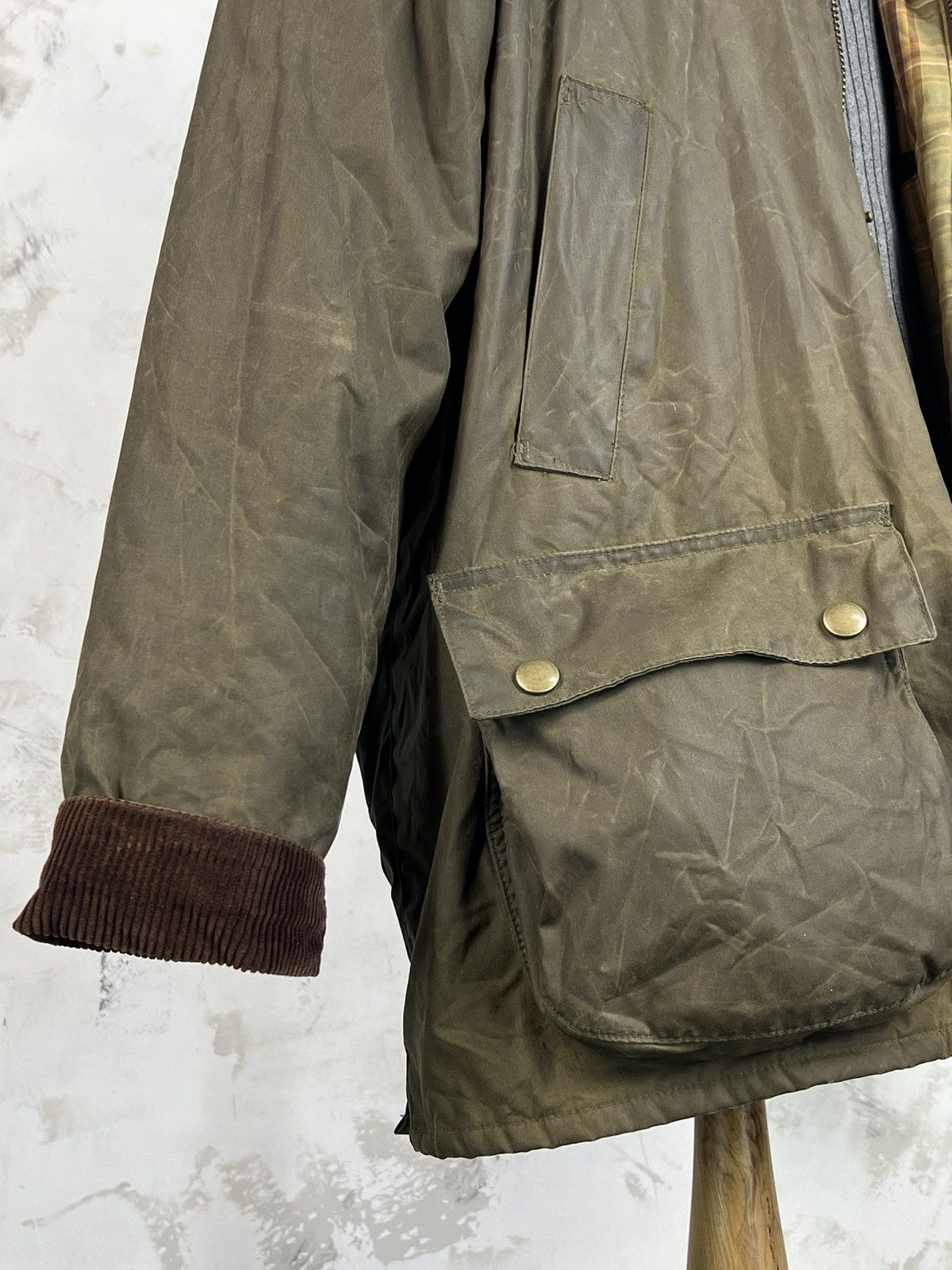 Marks & Spencer Vintage Marks & Spencer Waxed Field Jacket Size M - L Size US M / EU 48-50 / 2 - 5 Thumbnail