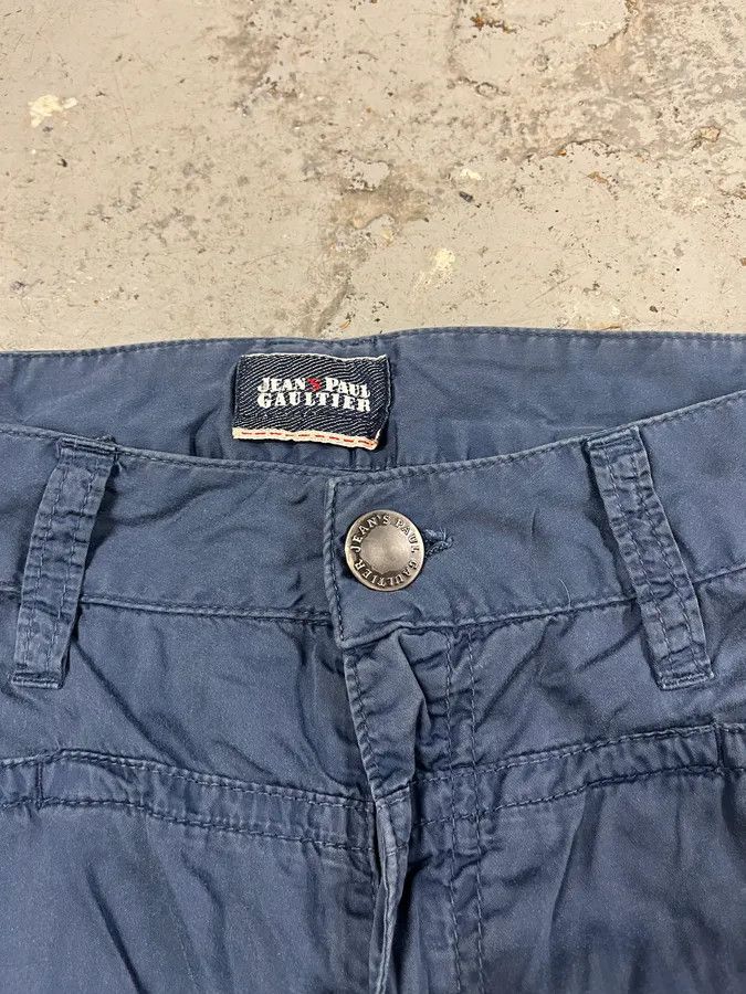 Jean Paul Gaultier × Vintage 2000s Jean Paul Gaultier Blue Royal Cozy Pants Size US 32 / EU 48 - 8 Thumbnail