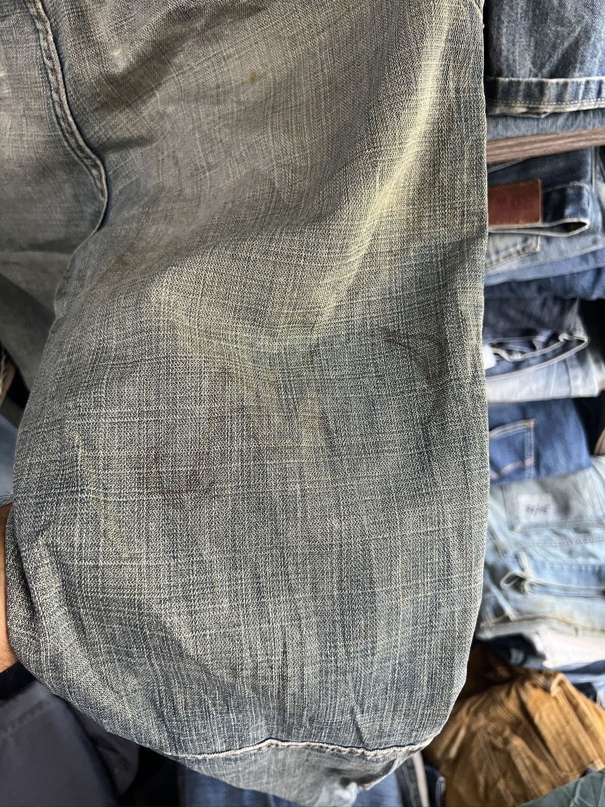 Z Brand 🔥Vintage Z Brand Double Knee Distressed Denim Size US 35 - 13 Thumbnail