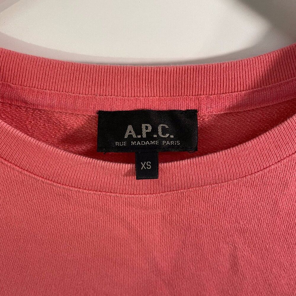 A.P.C. APC Pink sweatshirt Size US S / EU 44-46 / 1 - 2 Thumbnail