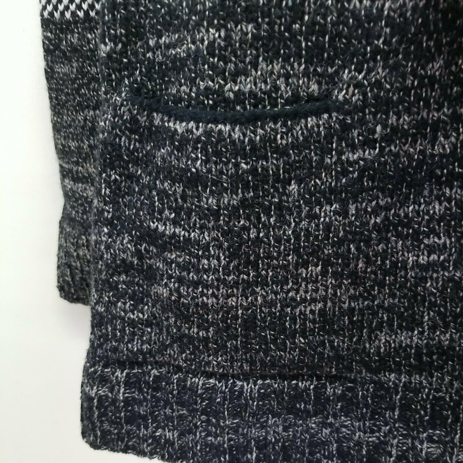 Lucky Brand Lucky Brand M STARGAZER Open Cardigan Knit Ikat Marled Herri Size M / US 6-8 / IT 42-44 - 2 Thumbnail
