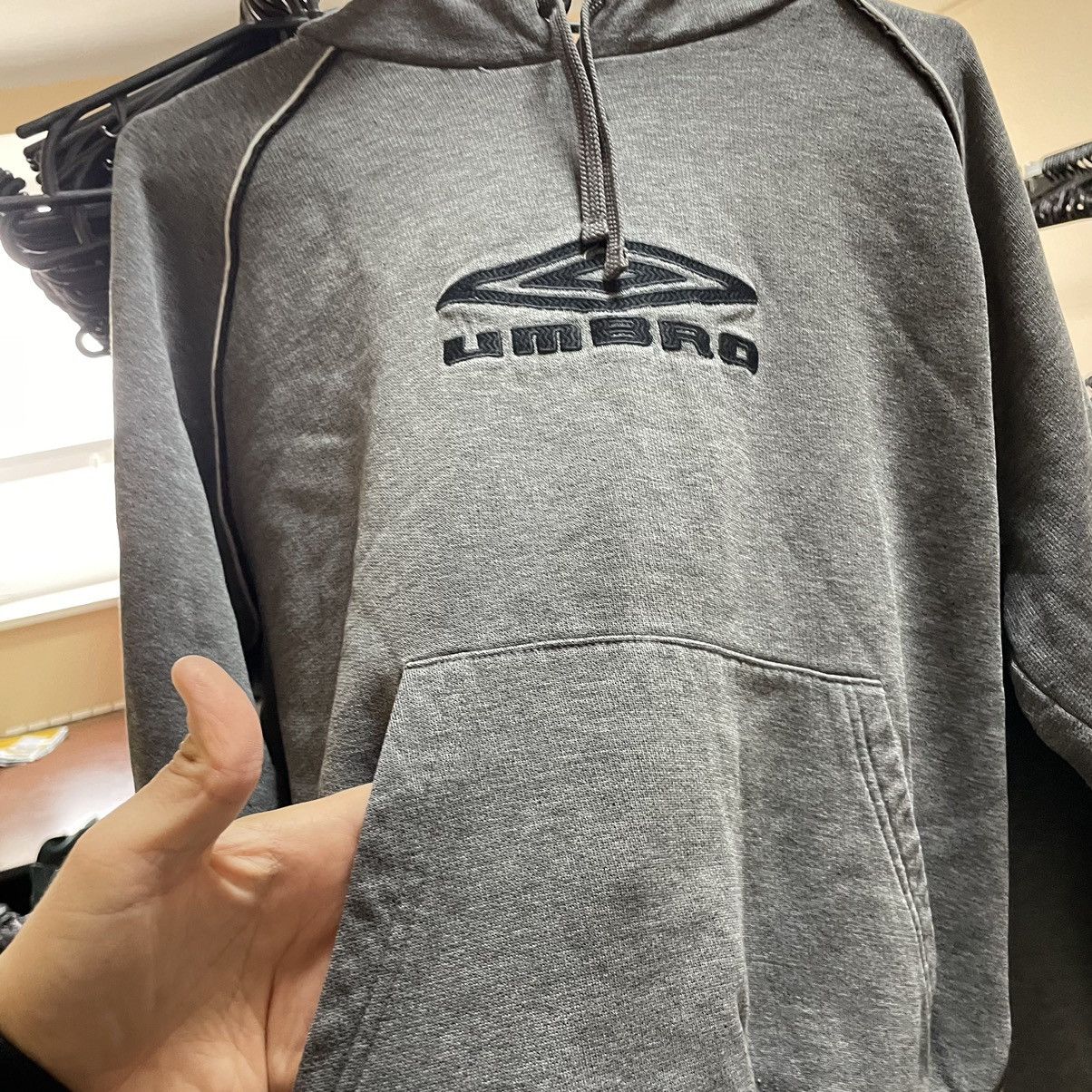 Umbro × Vintage Umbro Penalty Culture Logo Hoodie in grey like Masked 90s Size US S / EU 44-46 / 1 - 4 Thumbnail