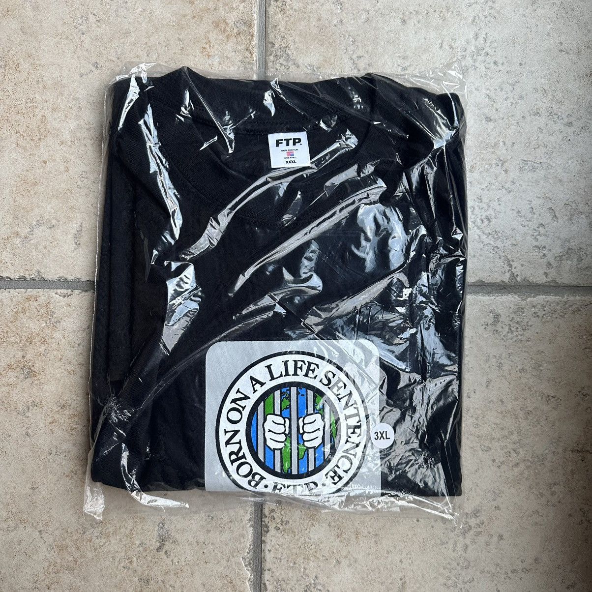 Fuck The Population SIZE 3XL FTP Life Sentence Tee (Black) Size US XXL / EU 58 / 5 - 1 Thumbnail