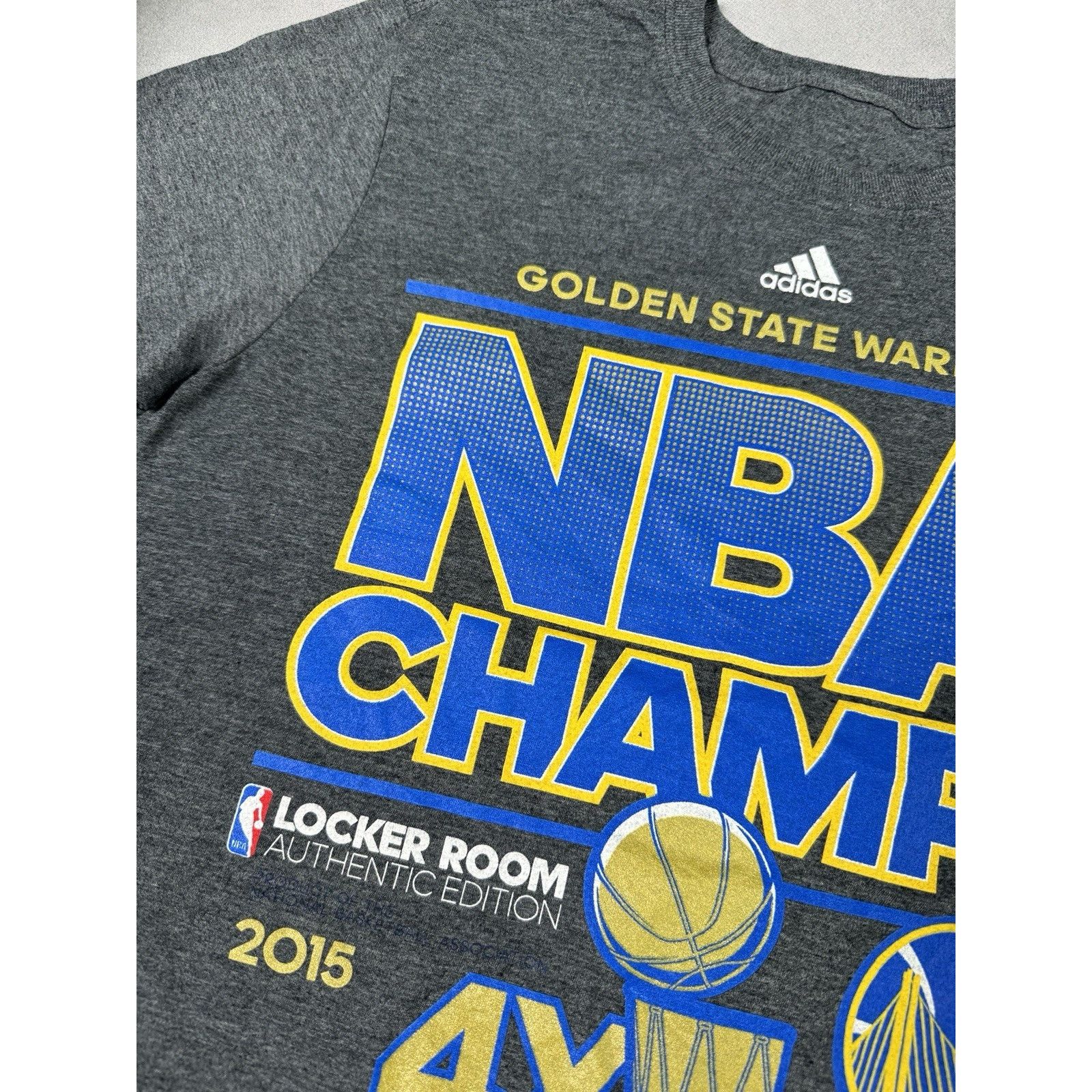 NBA 2015 GOLDEN STATE WARRIORS 4x NBA CHAMPS Locker Room Size US M / EU 48-50 / 2 - 7 Thumbnail