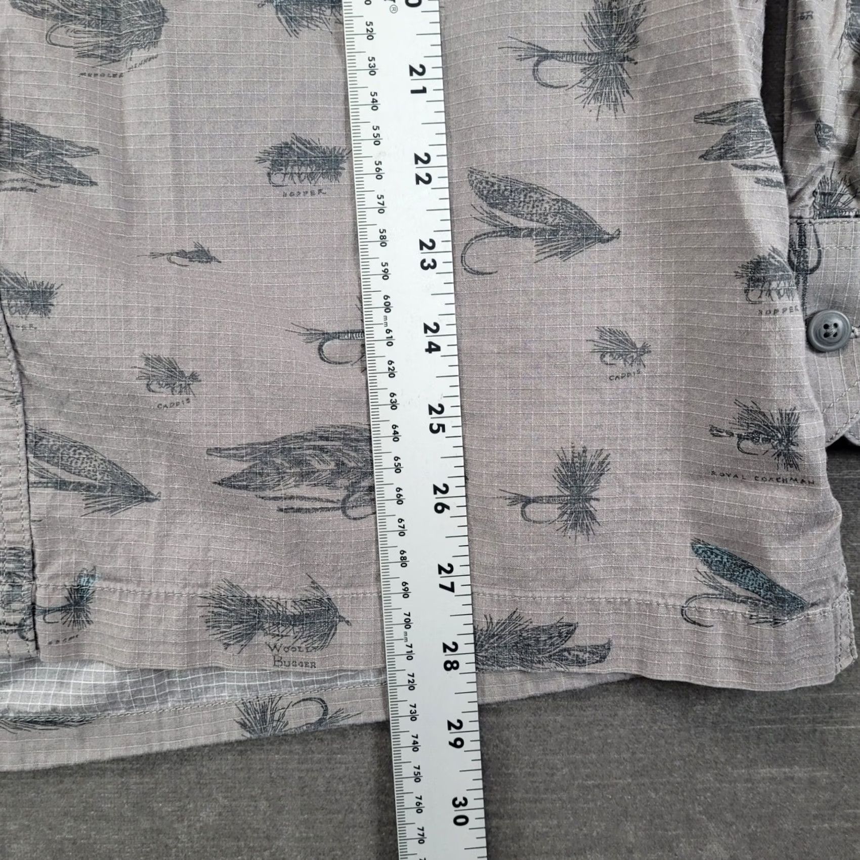 Croft & Barrow Croft & Barrow Mens Quick Dry Fly Fishing Shirt Grey Ripstop Long Sleeve Size US M / EU 48-50 / 2 - 5 Thumbnail