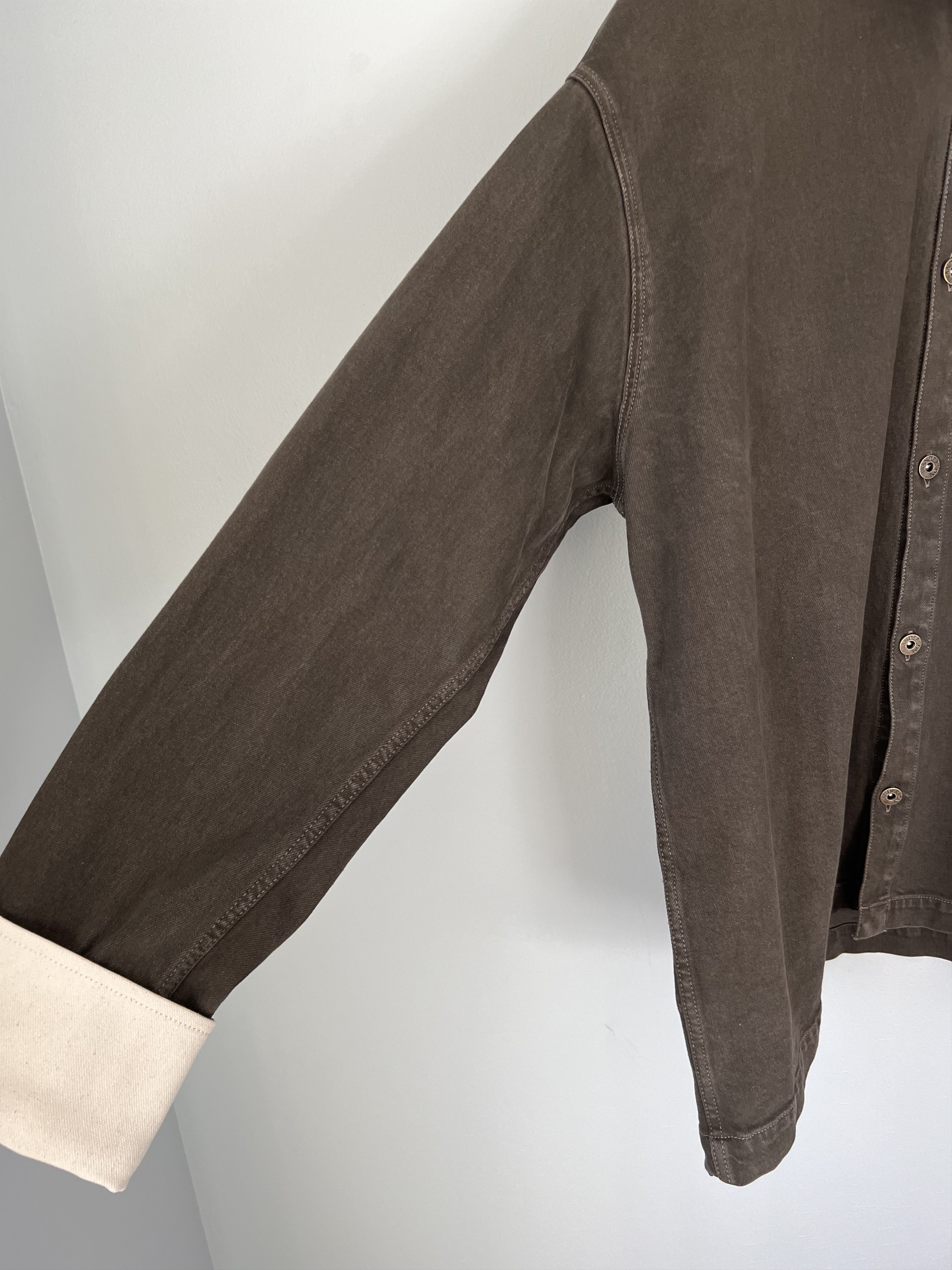 JW Anderson J.W. Anderson Oversized Contrast Cuff Denim Shirt Size US M / EU 48-50 / 2 - 4 Thumbnail
